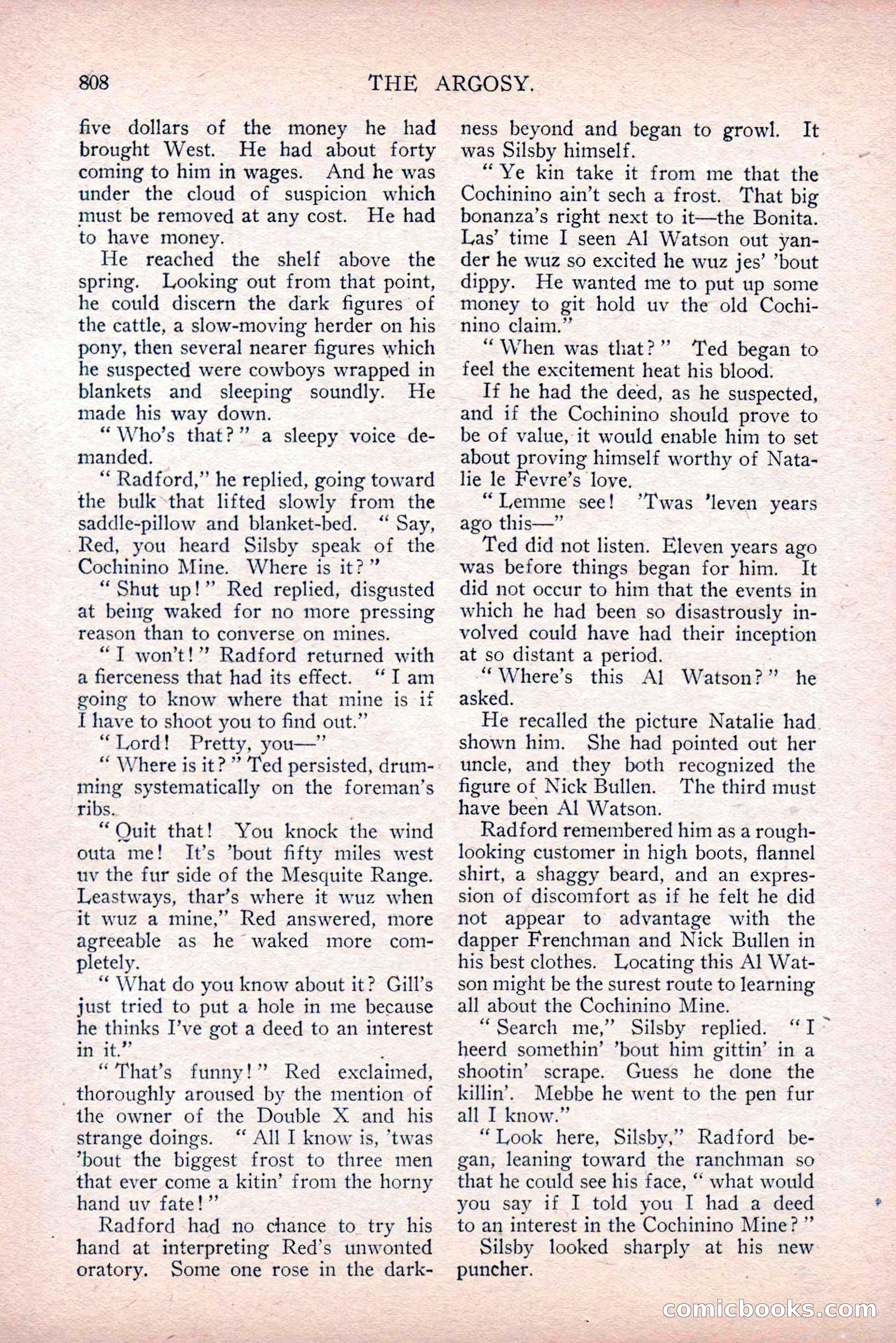 The Argosy, Vol. 75, No. 4 — page 106 of 268