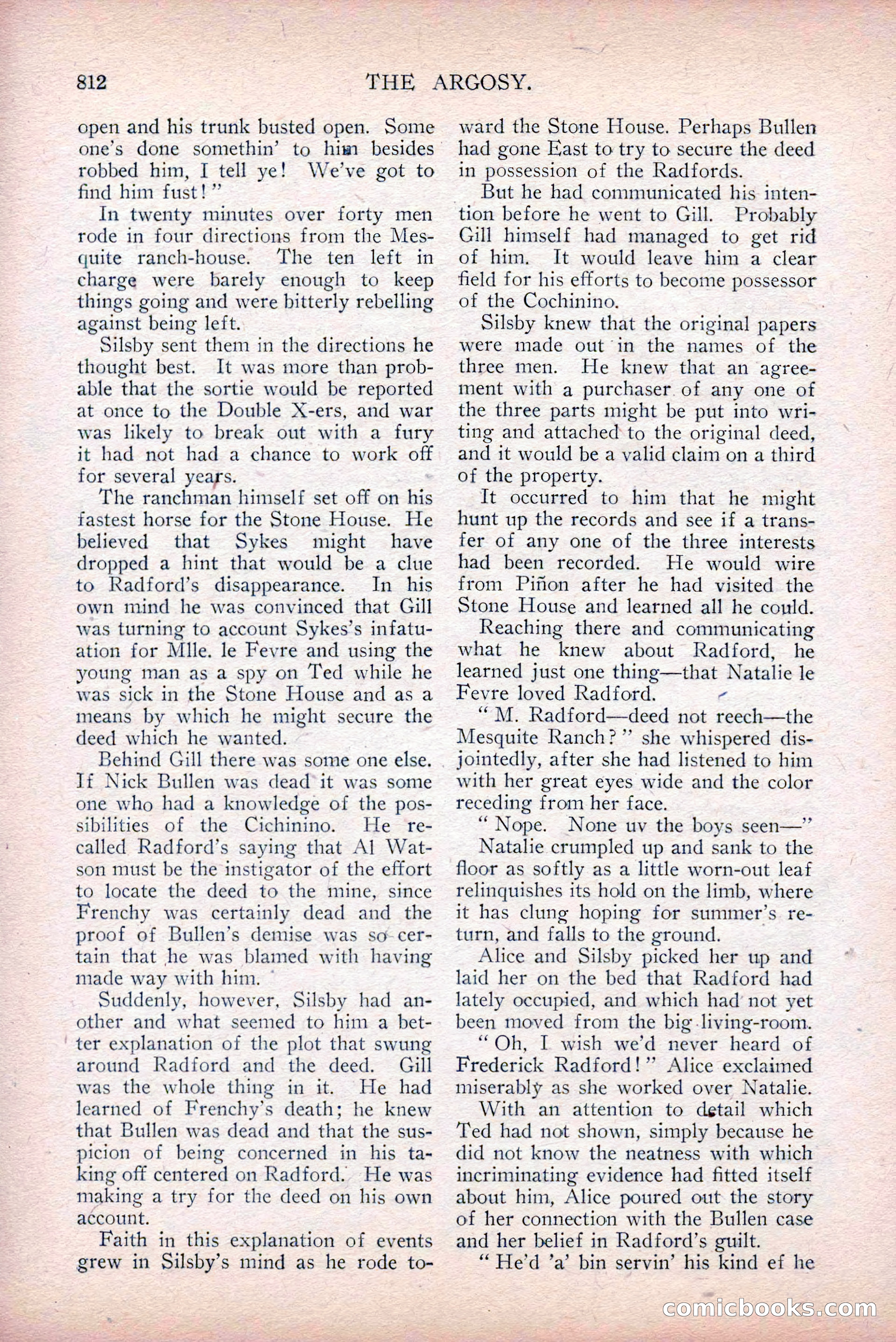 The Argosy, Vol. 75, No. 4 — page 110 of 268