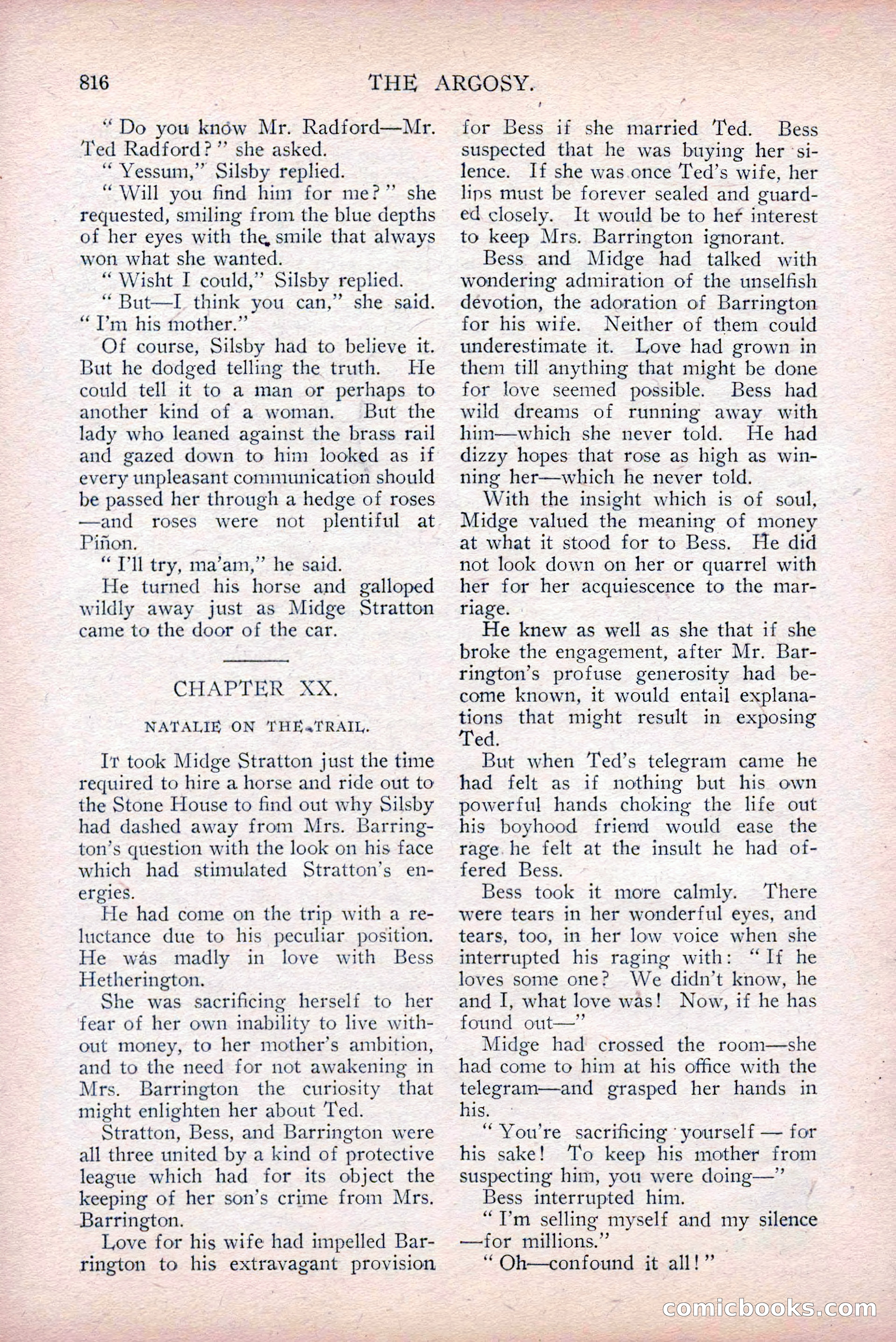 The Argosy, Vol. 75, No. 4 — page 114 of 268