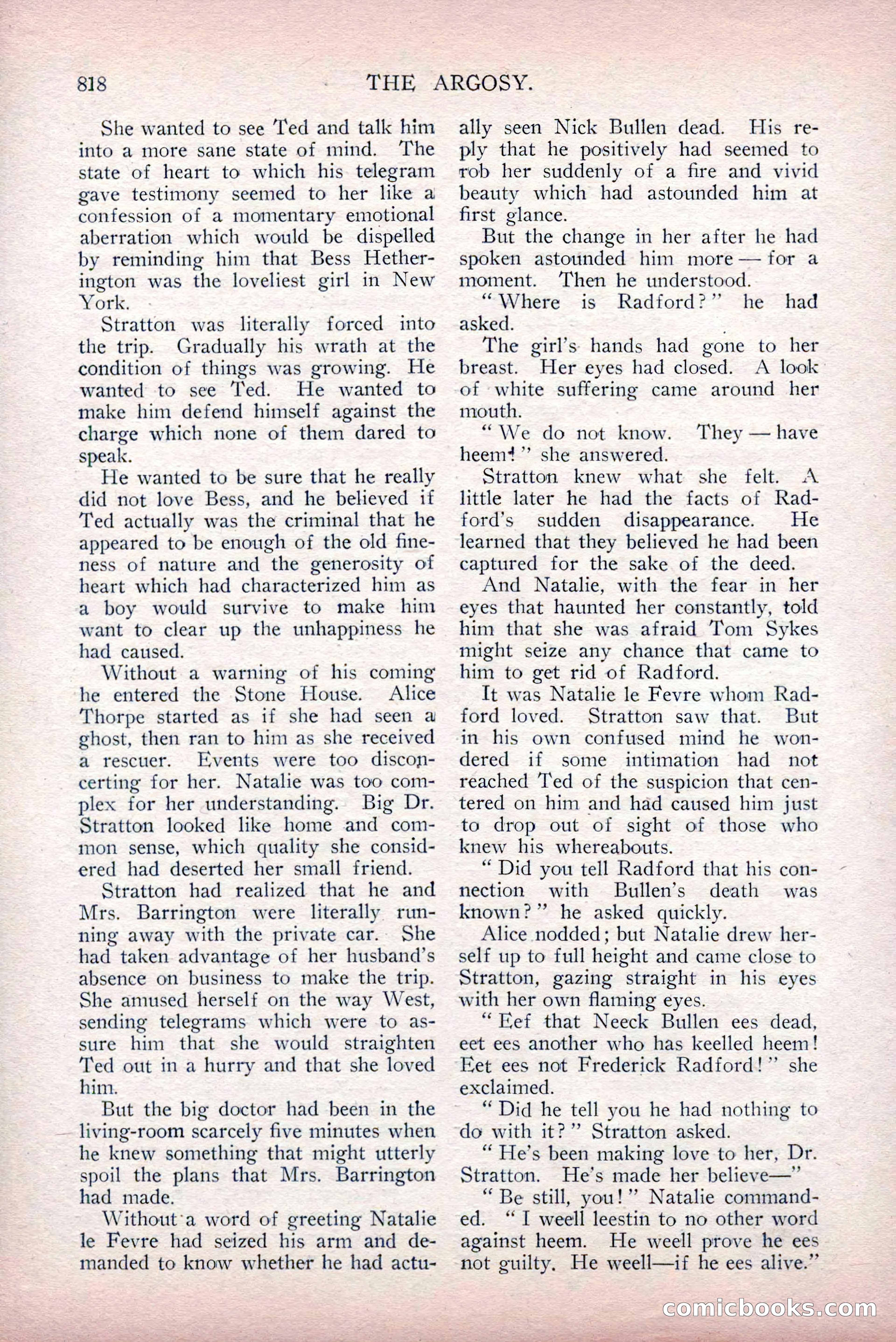 The Argosy, Vol. 75, No. 4 — page 116 of 268