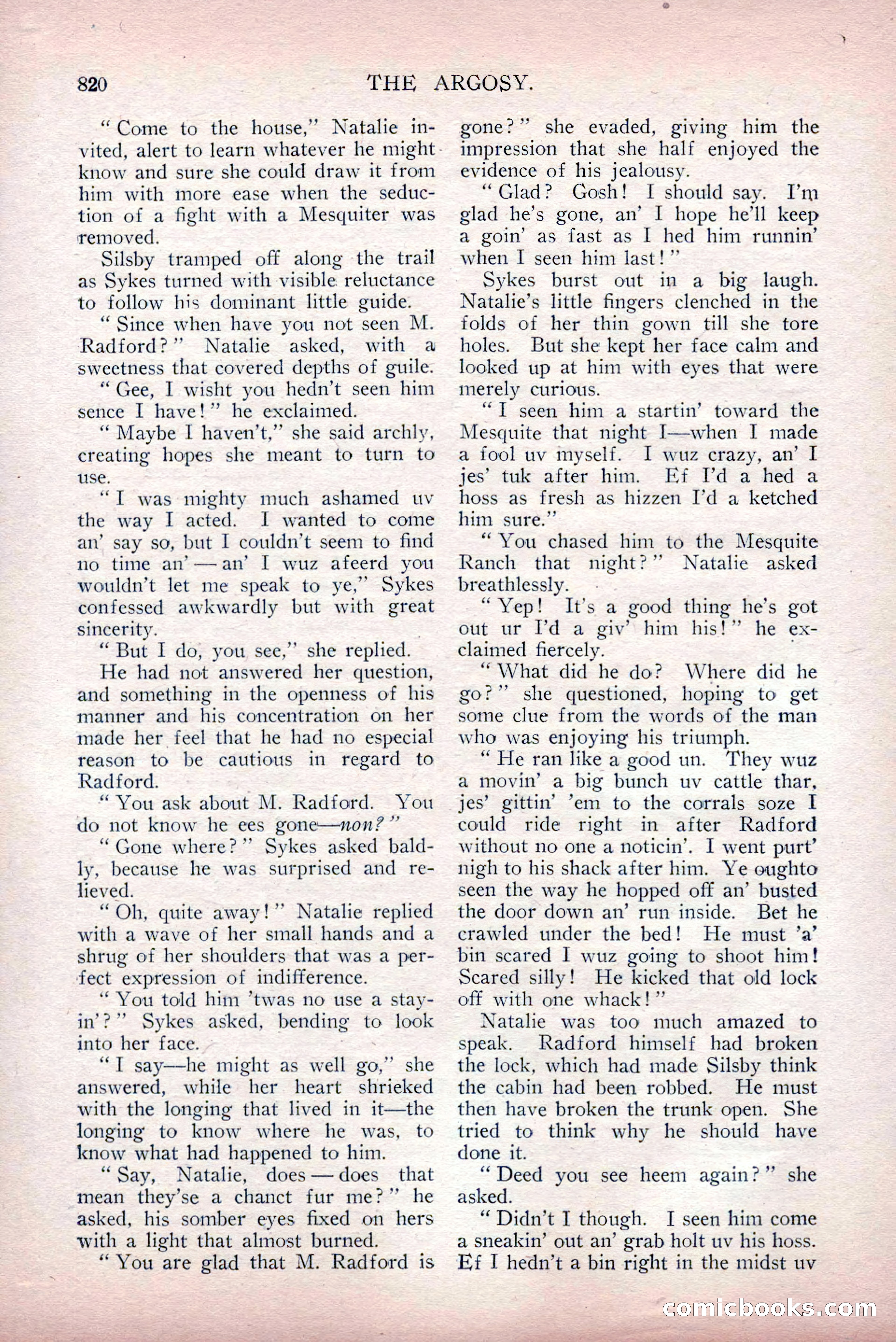 The Argosy, Vol. 75, No. 4 — page 118 of 268