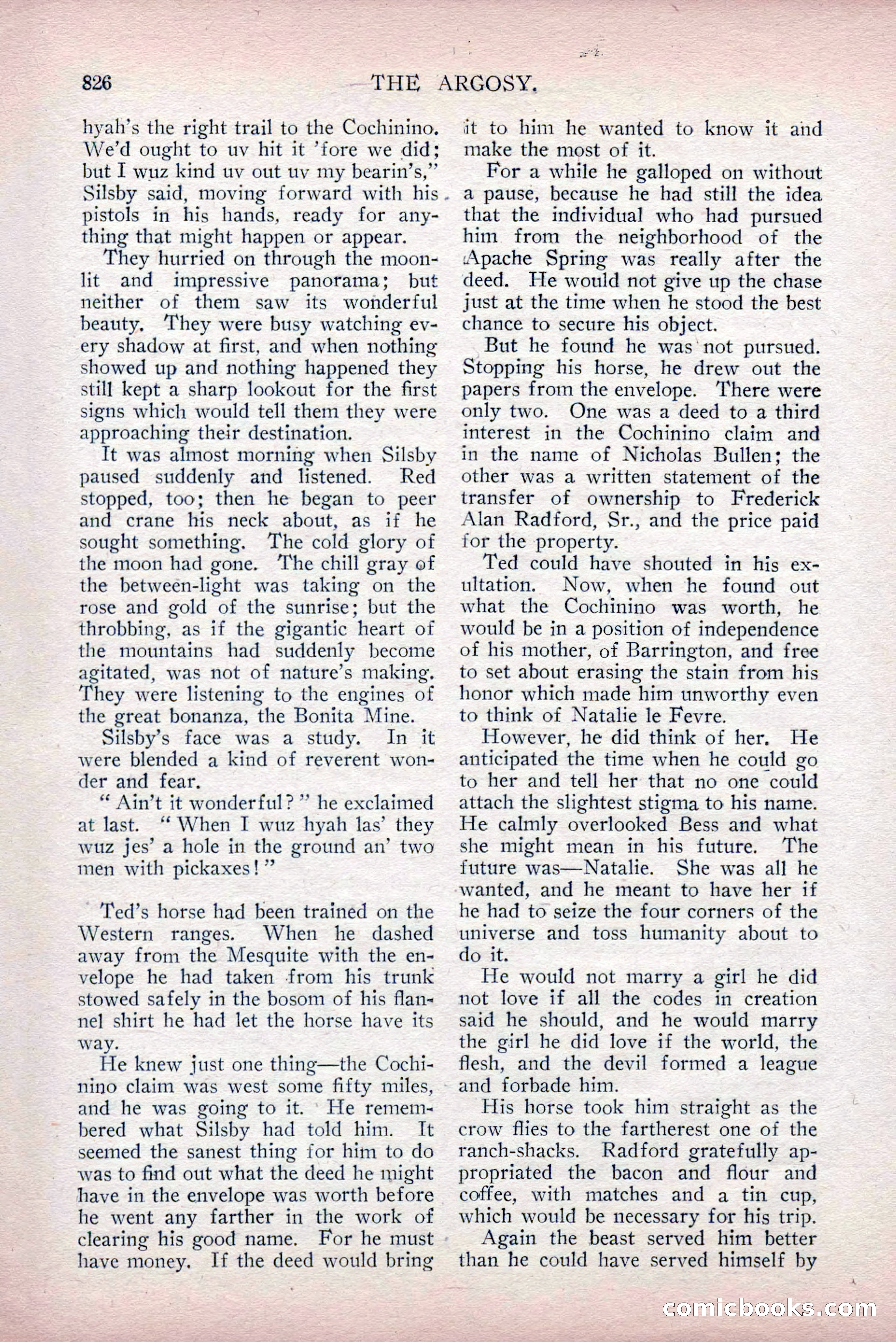 The Argosy, Vol. 75, No. 4 — page 124 of 268