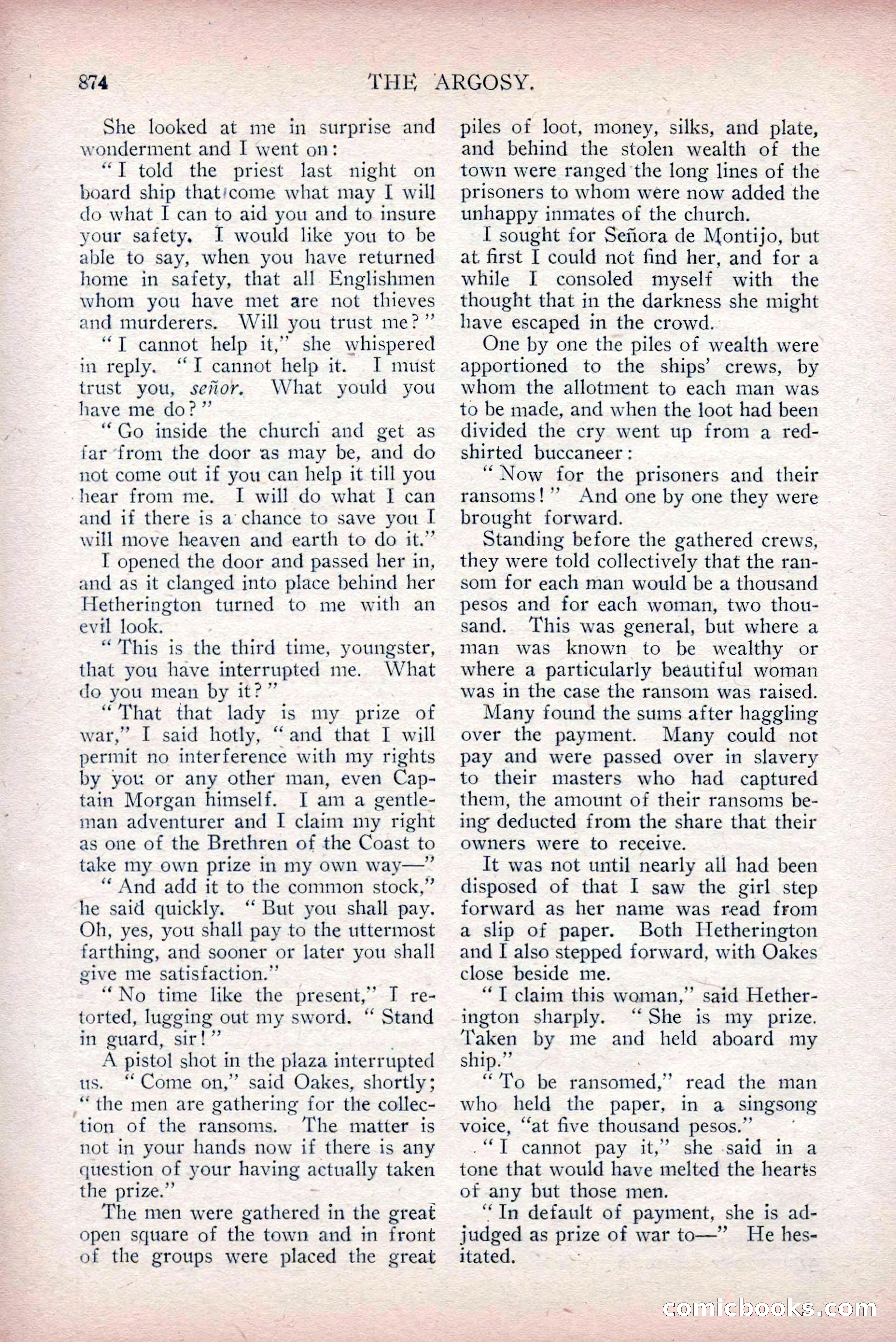 The Argosy, Vol. 75, No. 4 — page 172 of 268