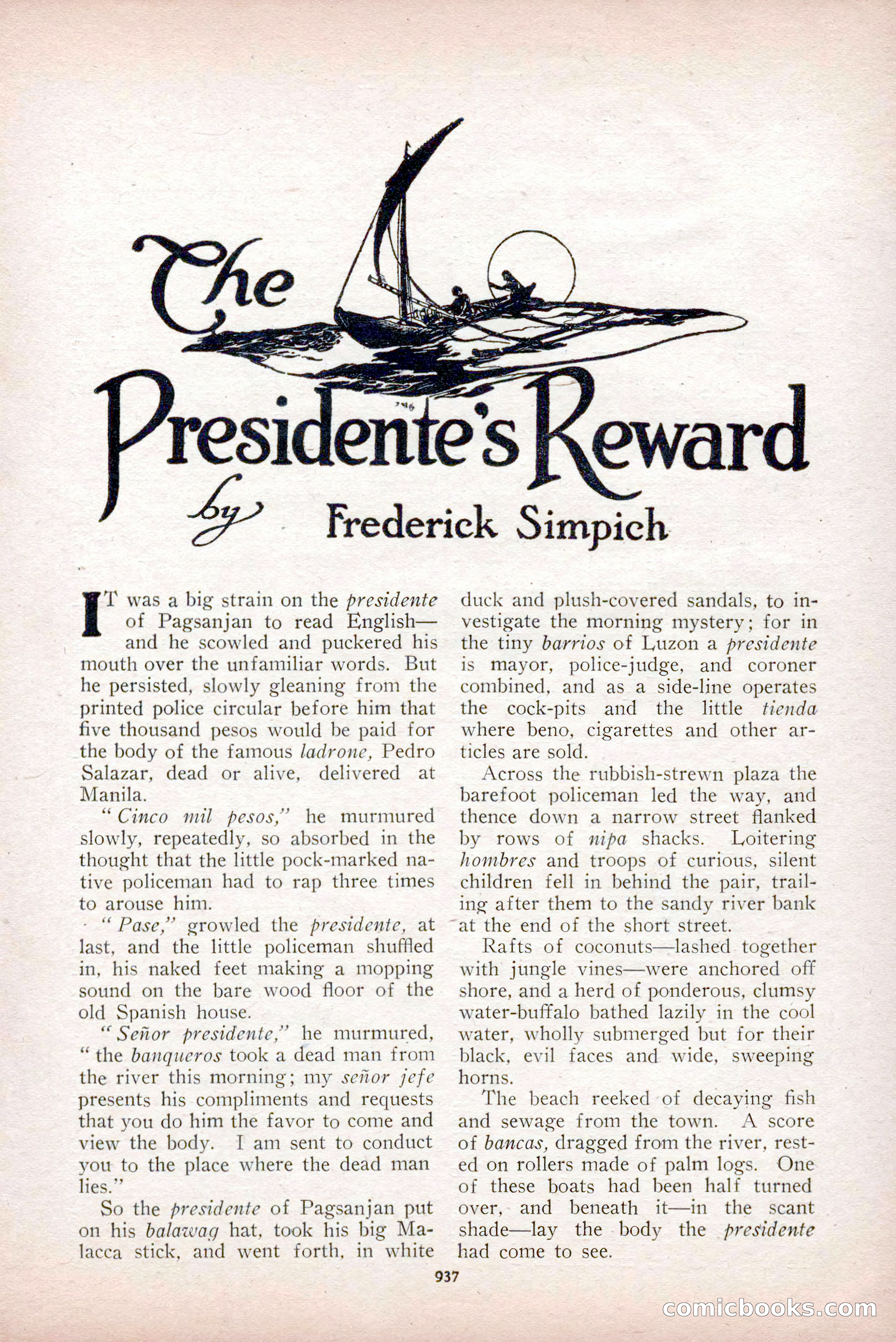 The Argosy, Vol. 75, No. 4 — page 235 of 268