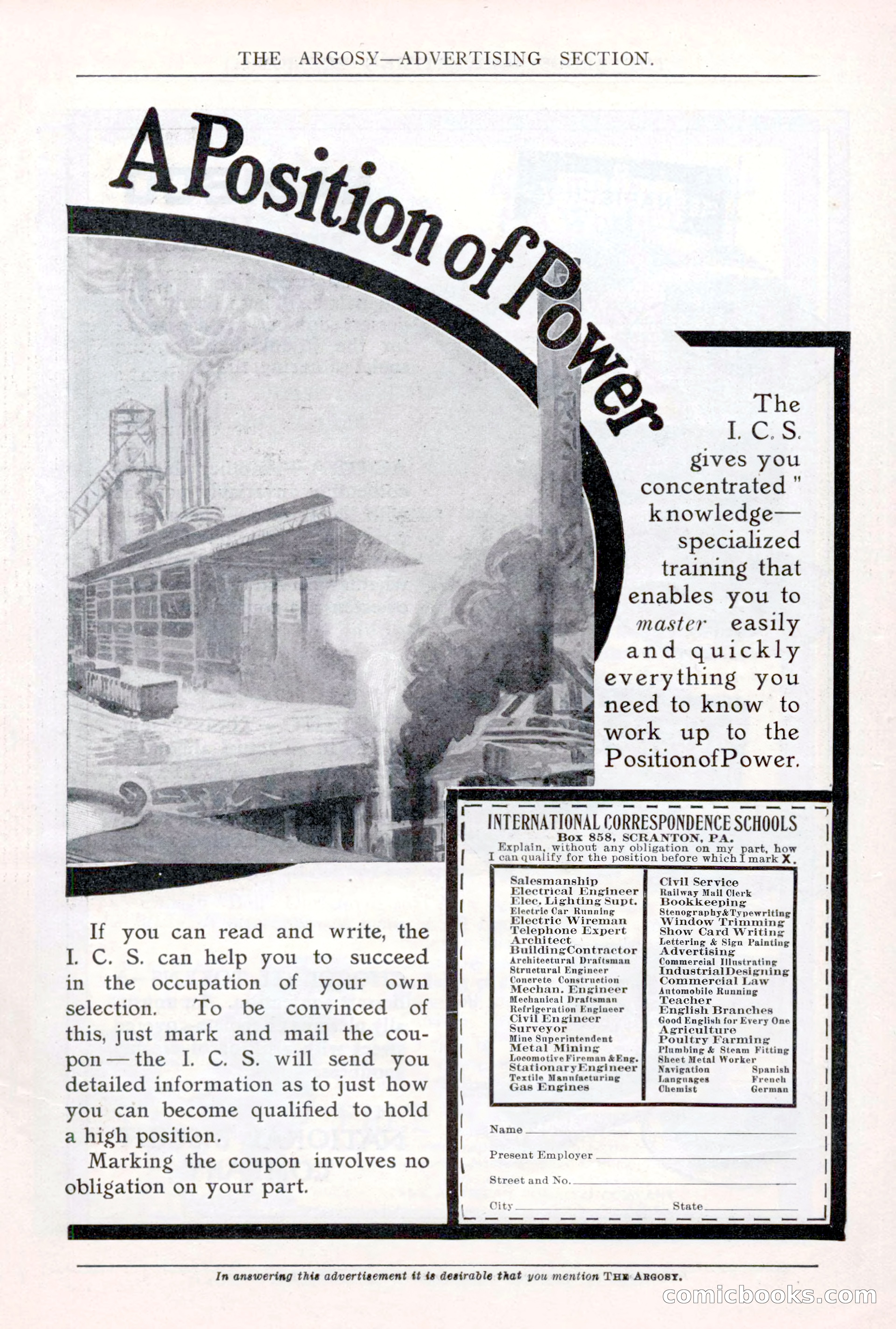 The Argosy, Vol. 75, No. 4 — page 261 of 268