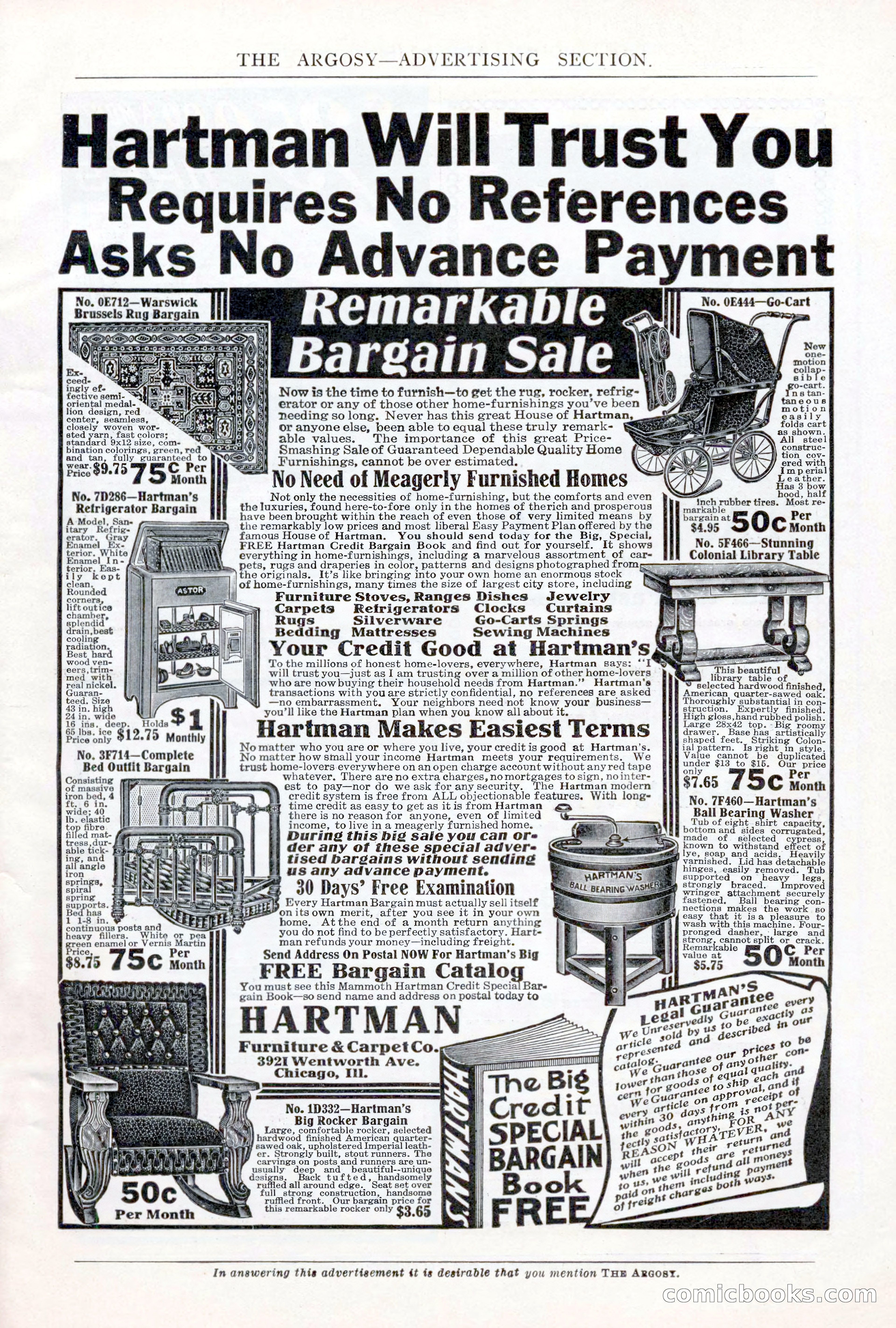 The Argosy, Vol. 75, No. 4 — page 265 of 268