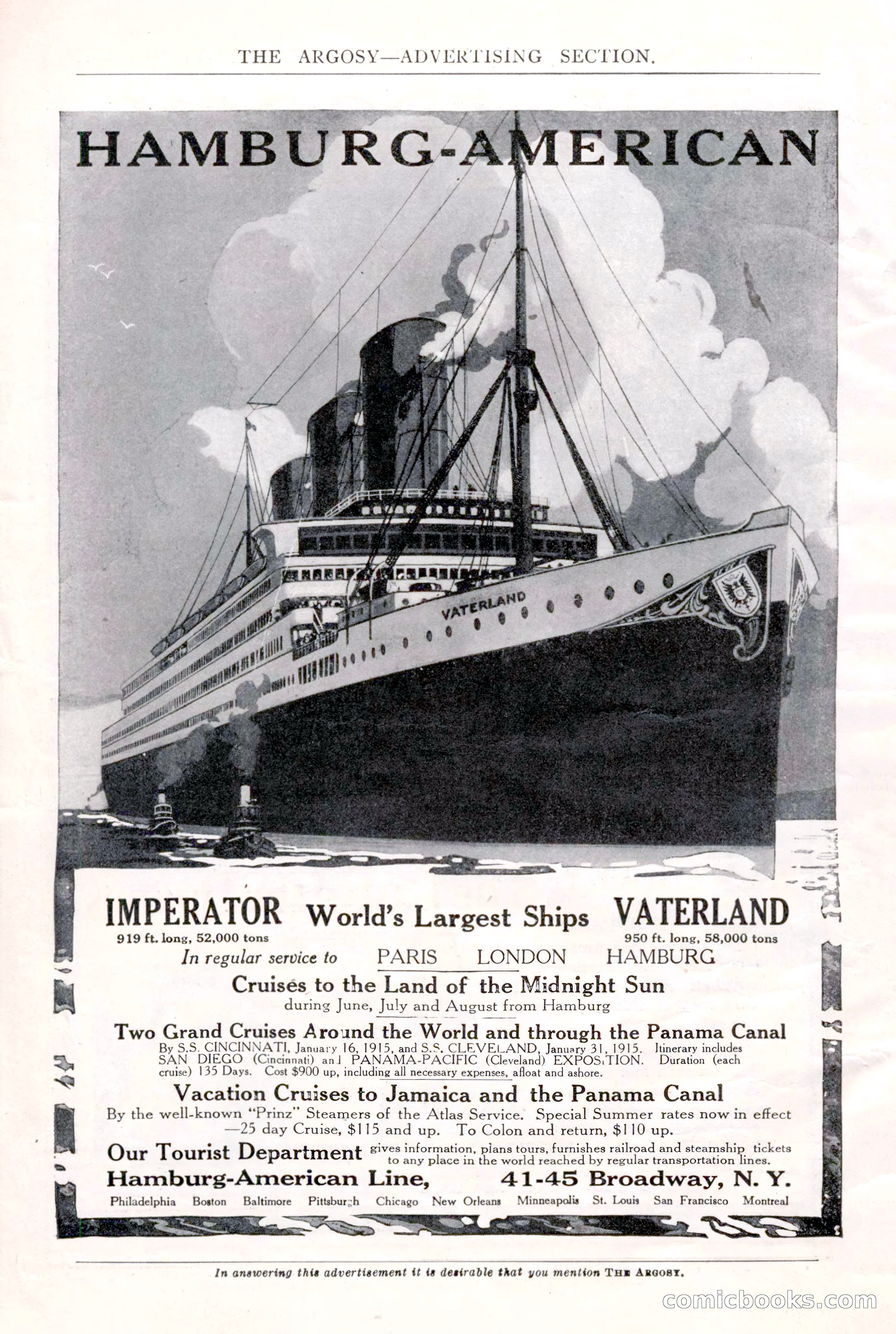 The Argosy, August 1914 — page 4 of 258