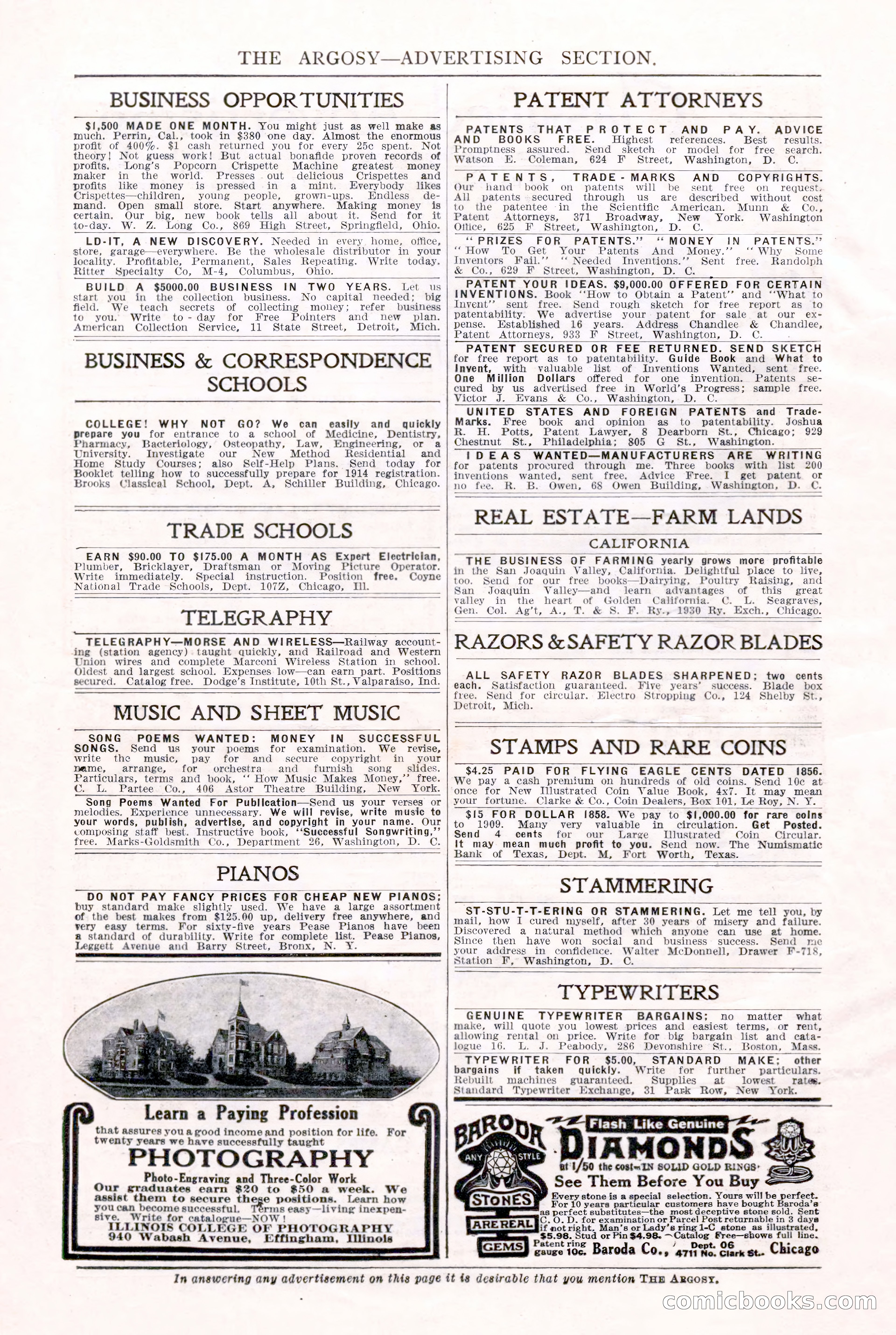 The Argosy, August 1914 — page 8 of 258