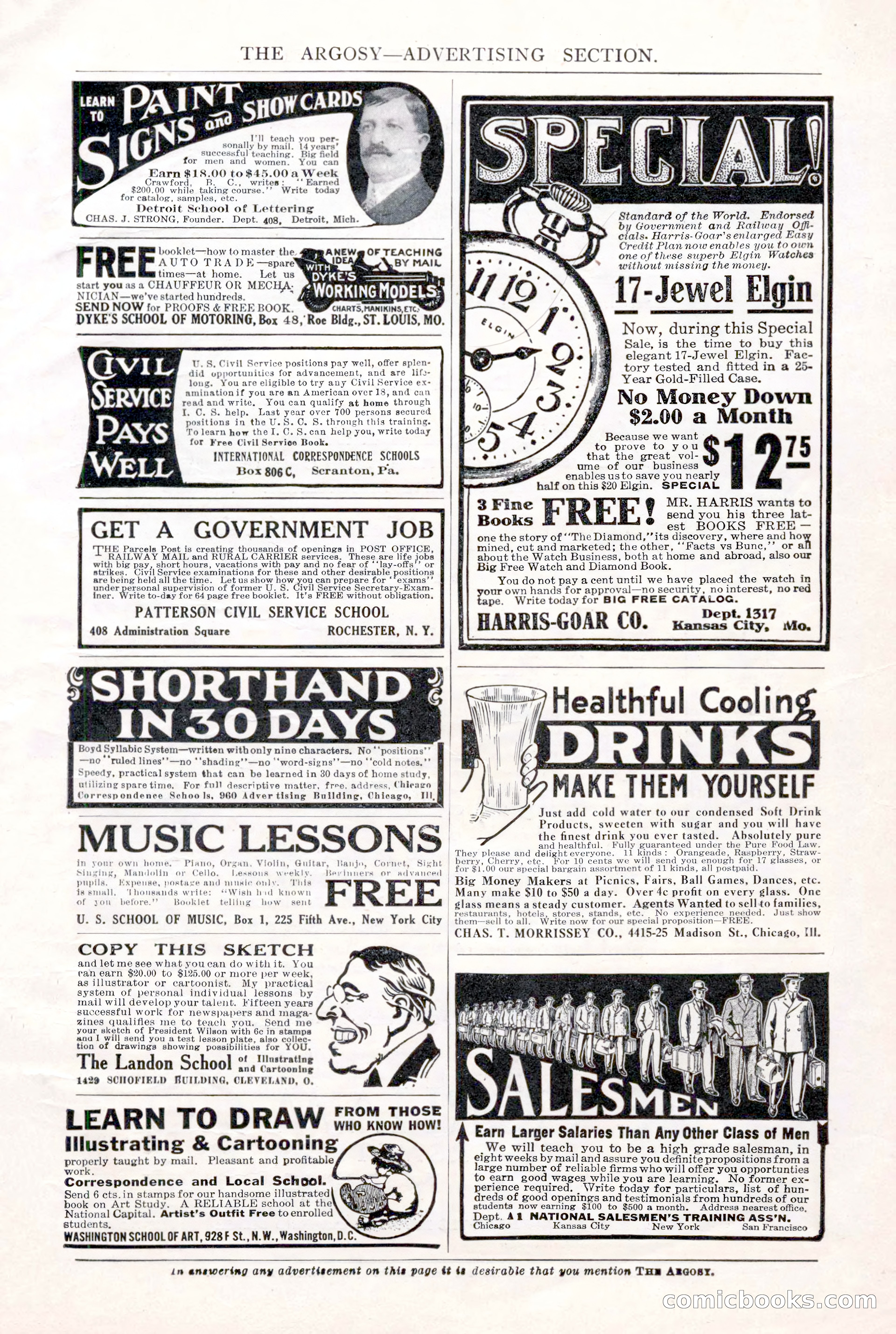 The Argosy, August 1914 — page 9 of 258