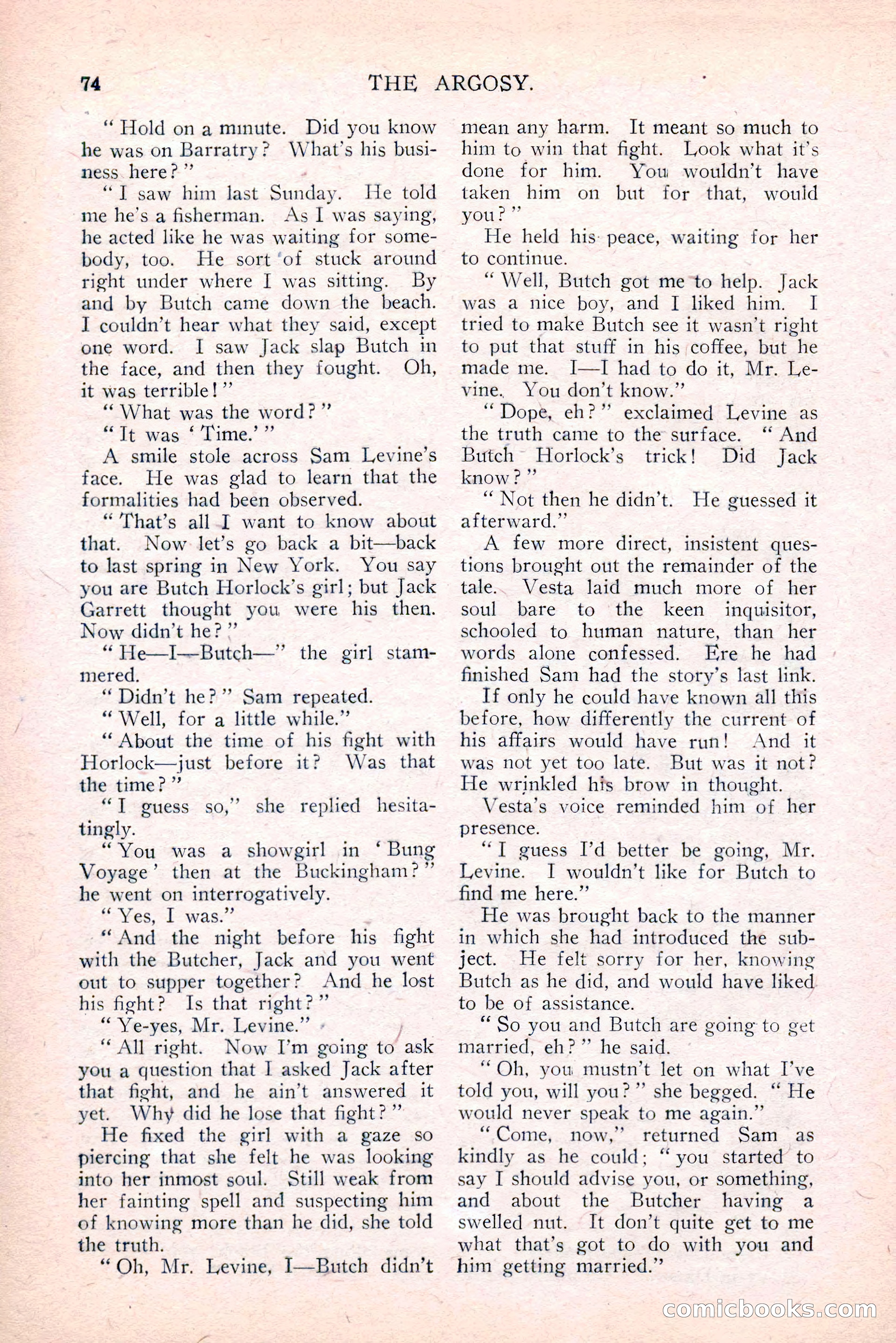 The Argosy, August 1914 — page 84 of 258