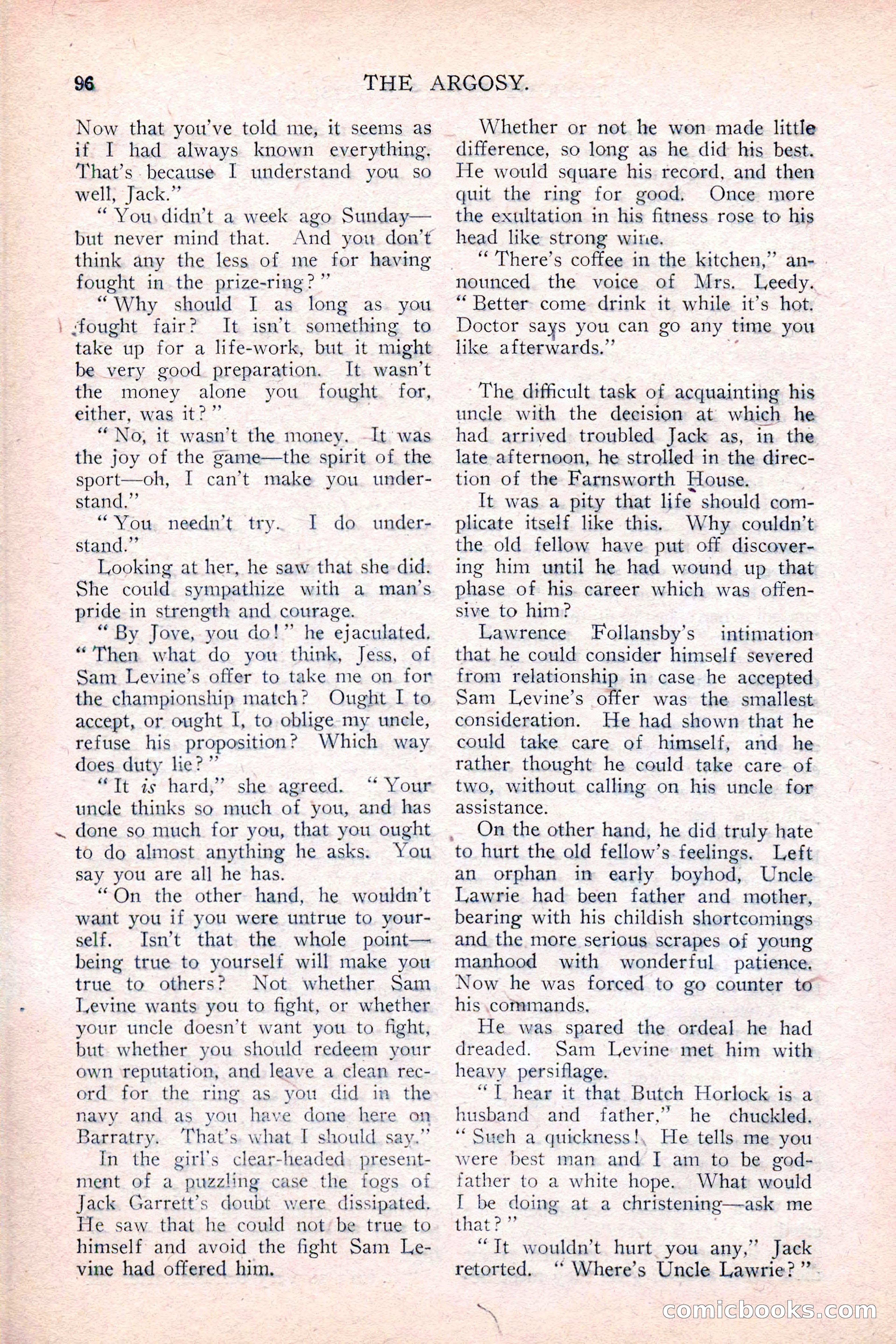 The Argosy, August 1914 — page 106 of 258