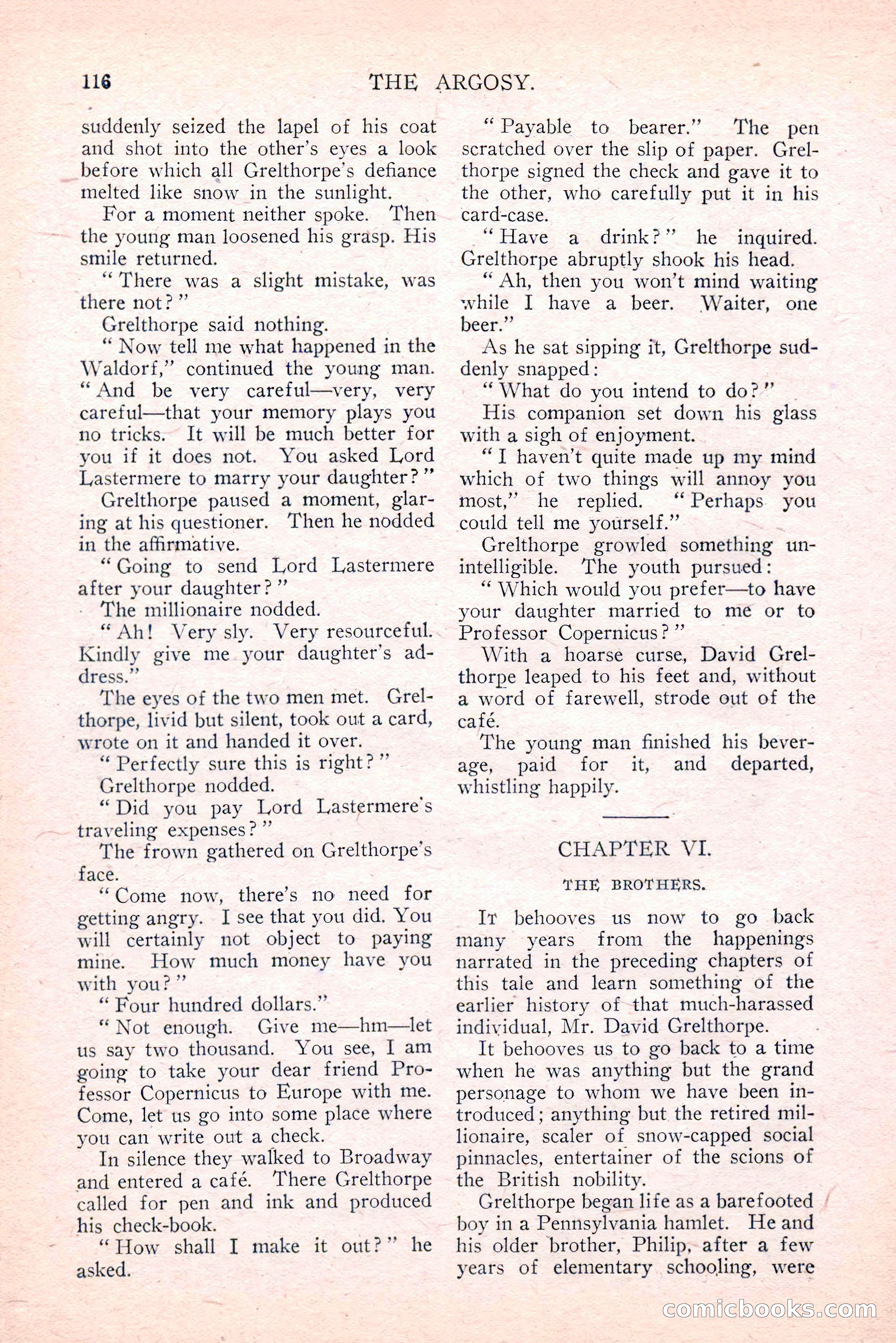 The Argosy, August 1914 — page 126 of 258
