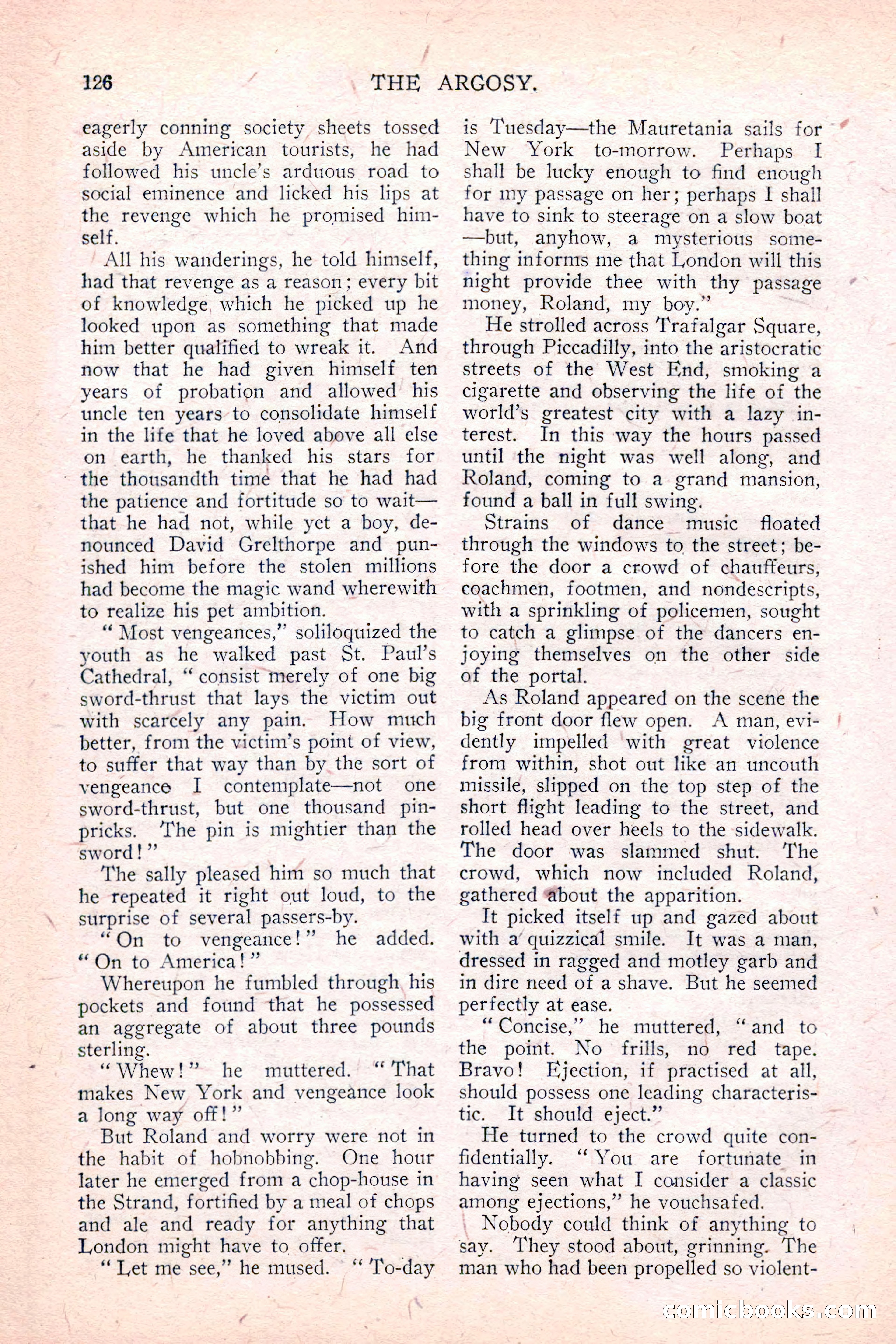 The Argosy, August 1914 — page 136 of 258