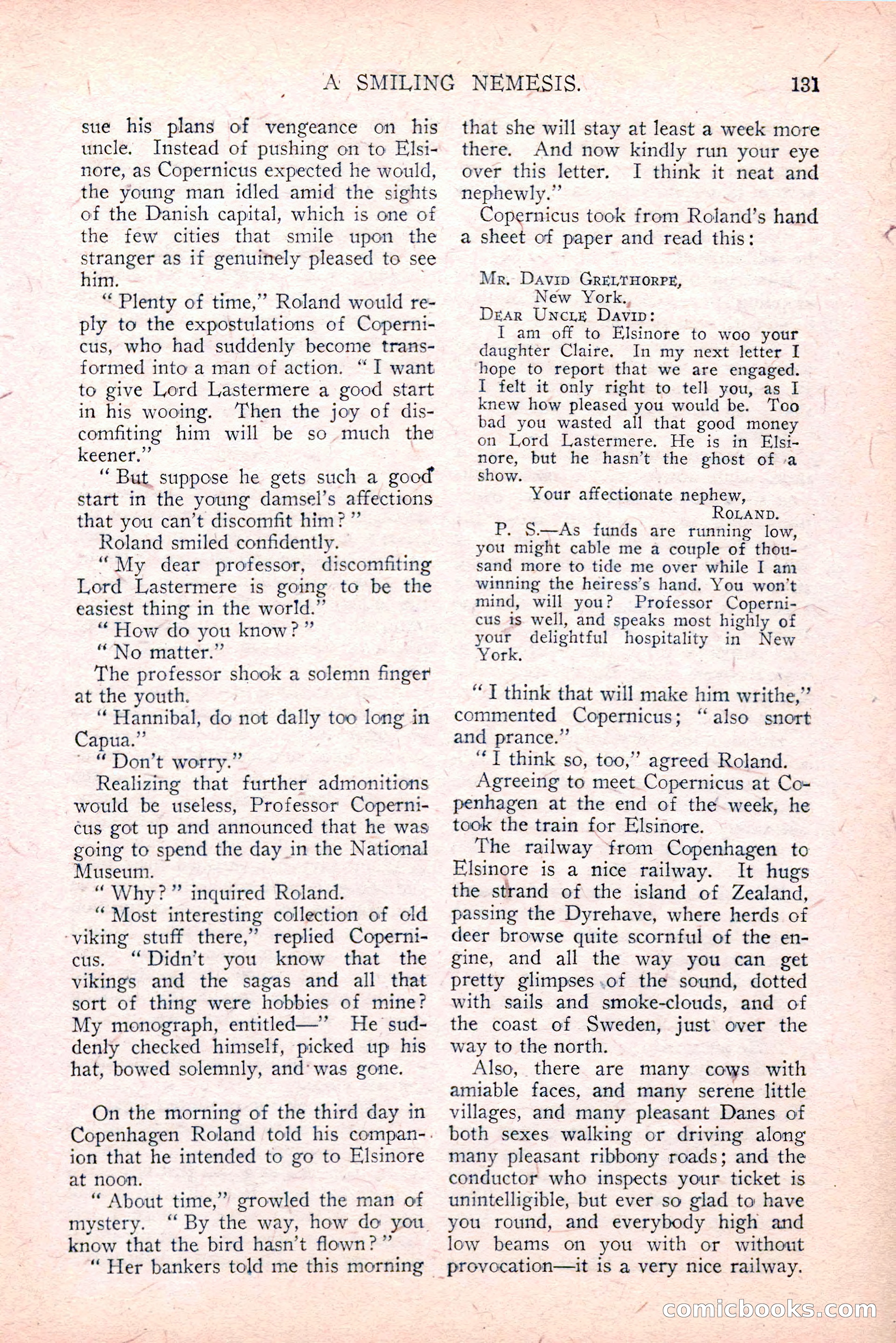The Argosy, August 1914 — page 141 of 258