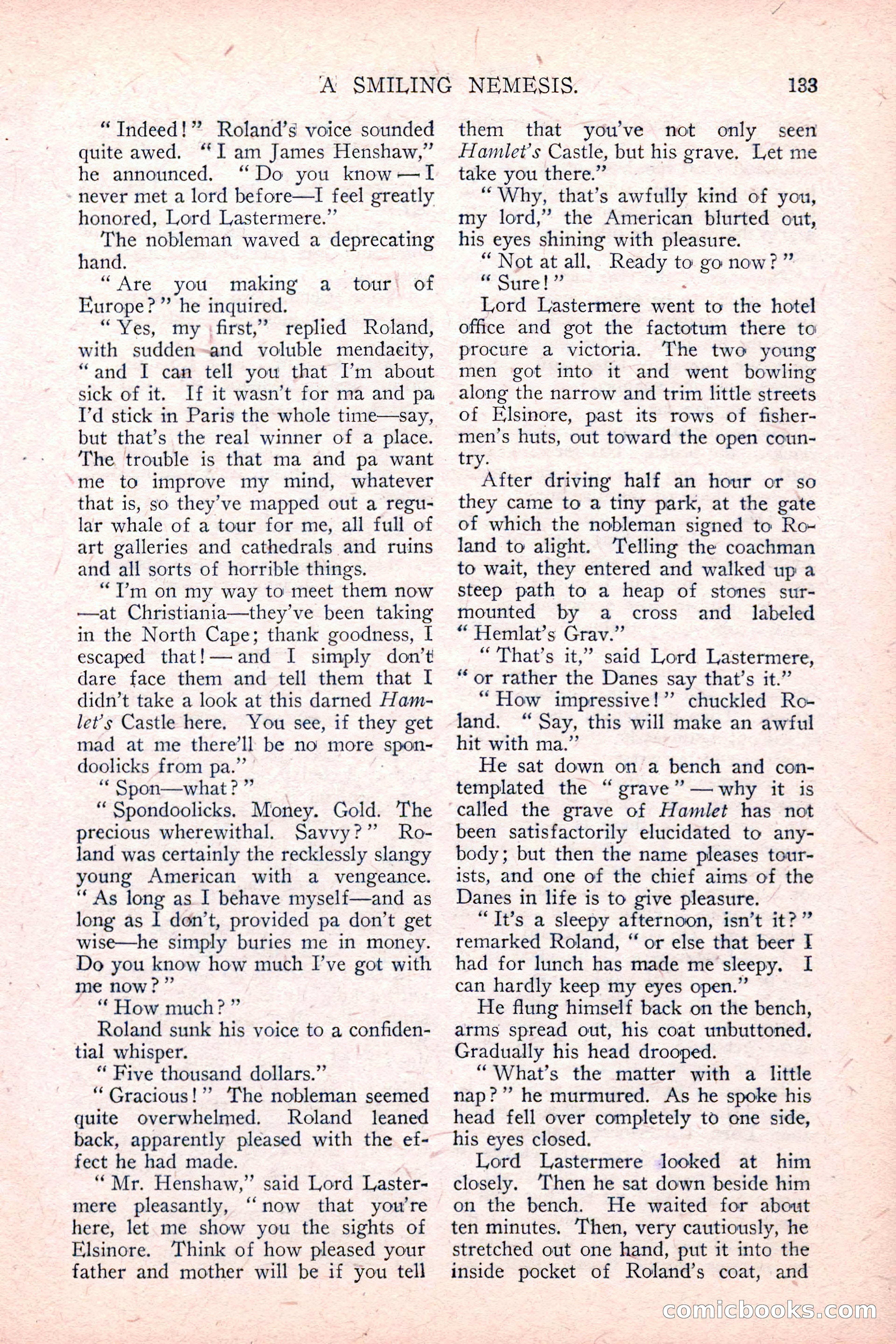 The Argosy, August 1914 — page 143 of 258