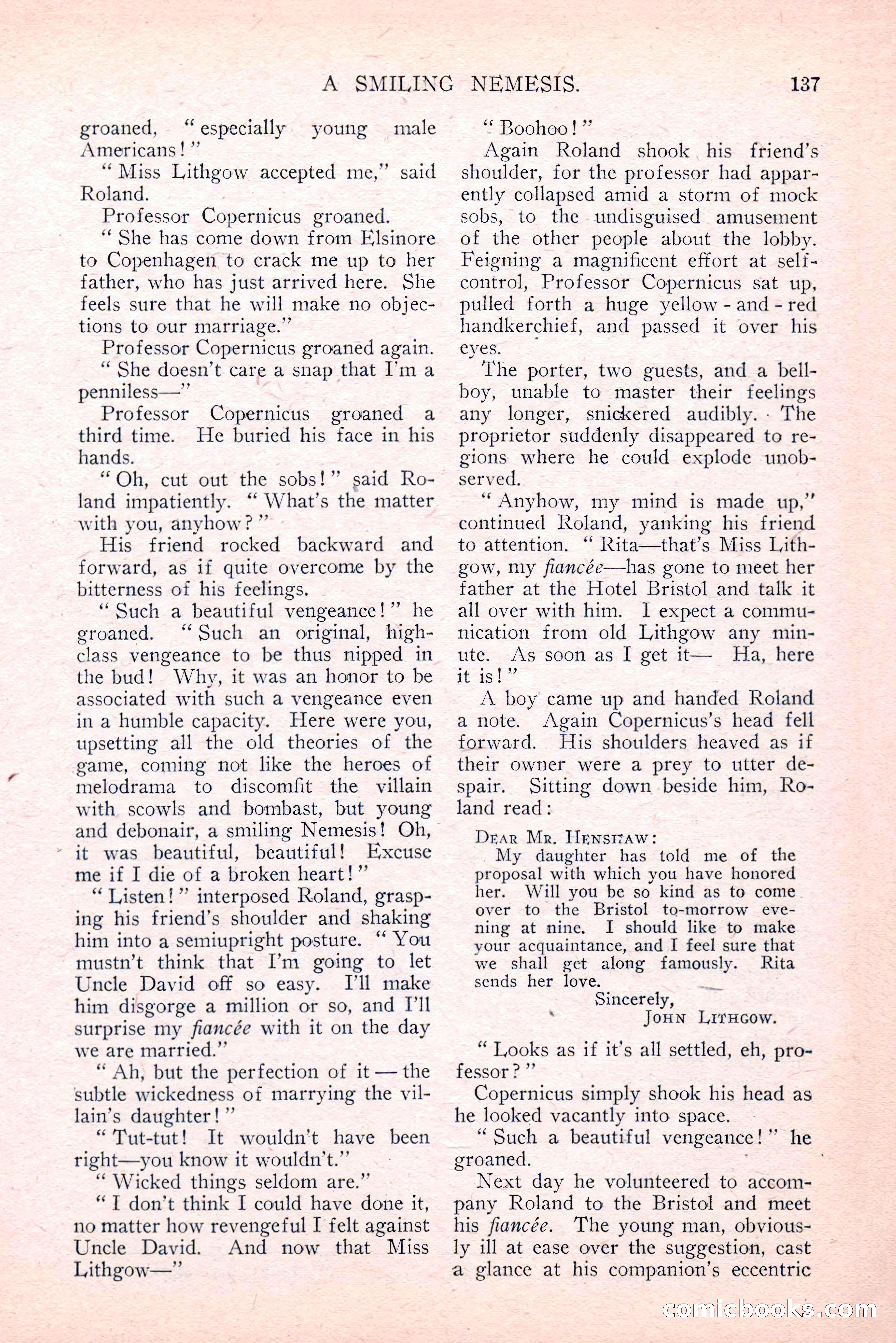 The Argosy, August 1914 — page 147 of 258