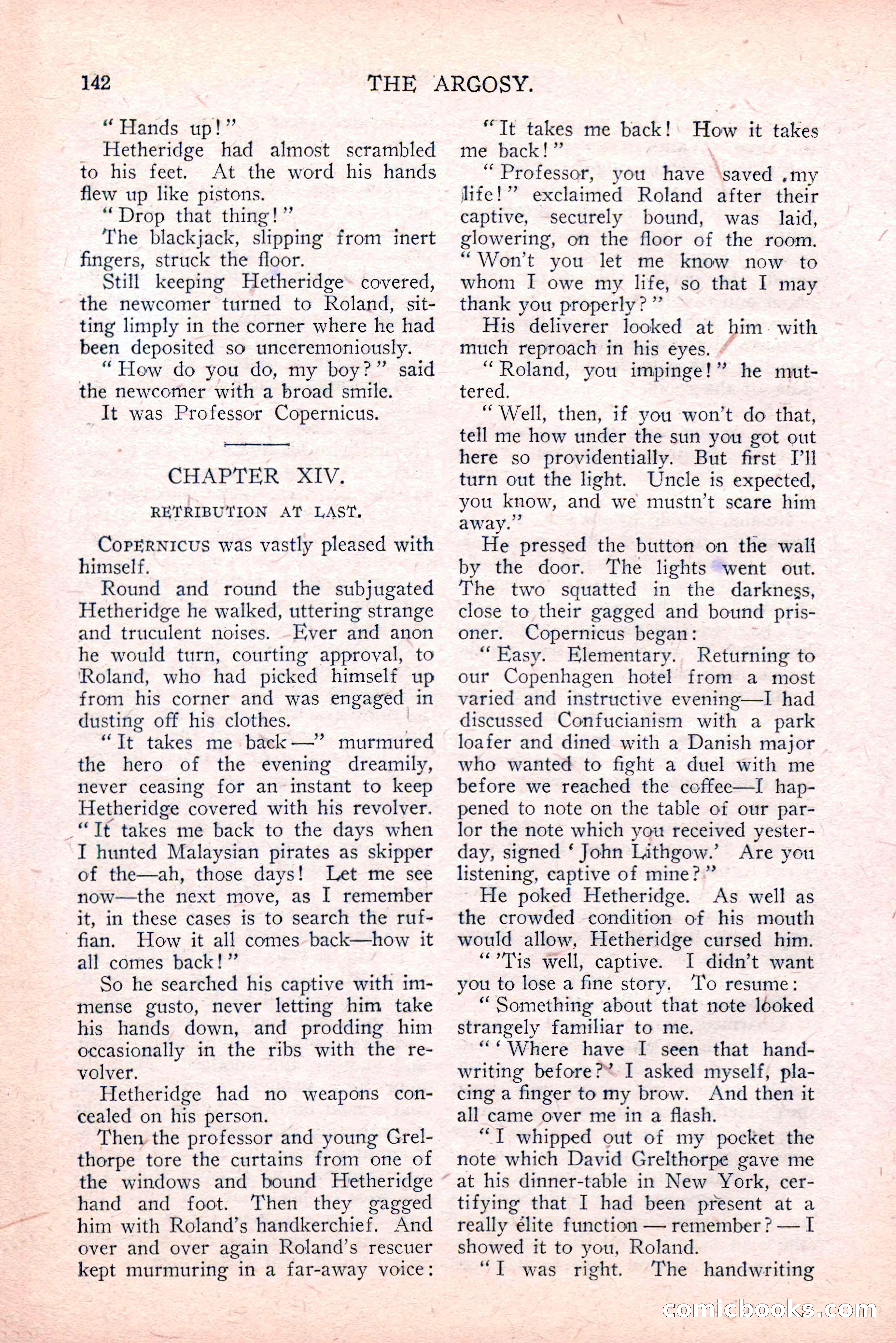 The Argosy, August 1914 — page 152 of 258