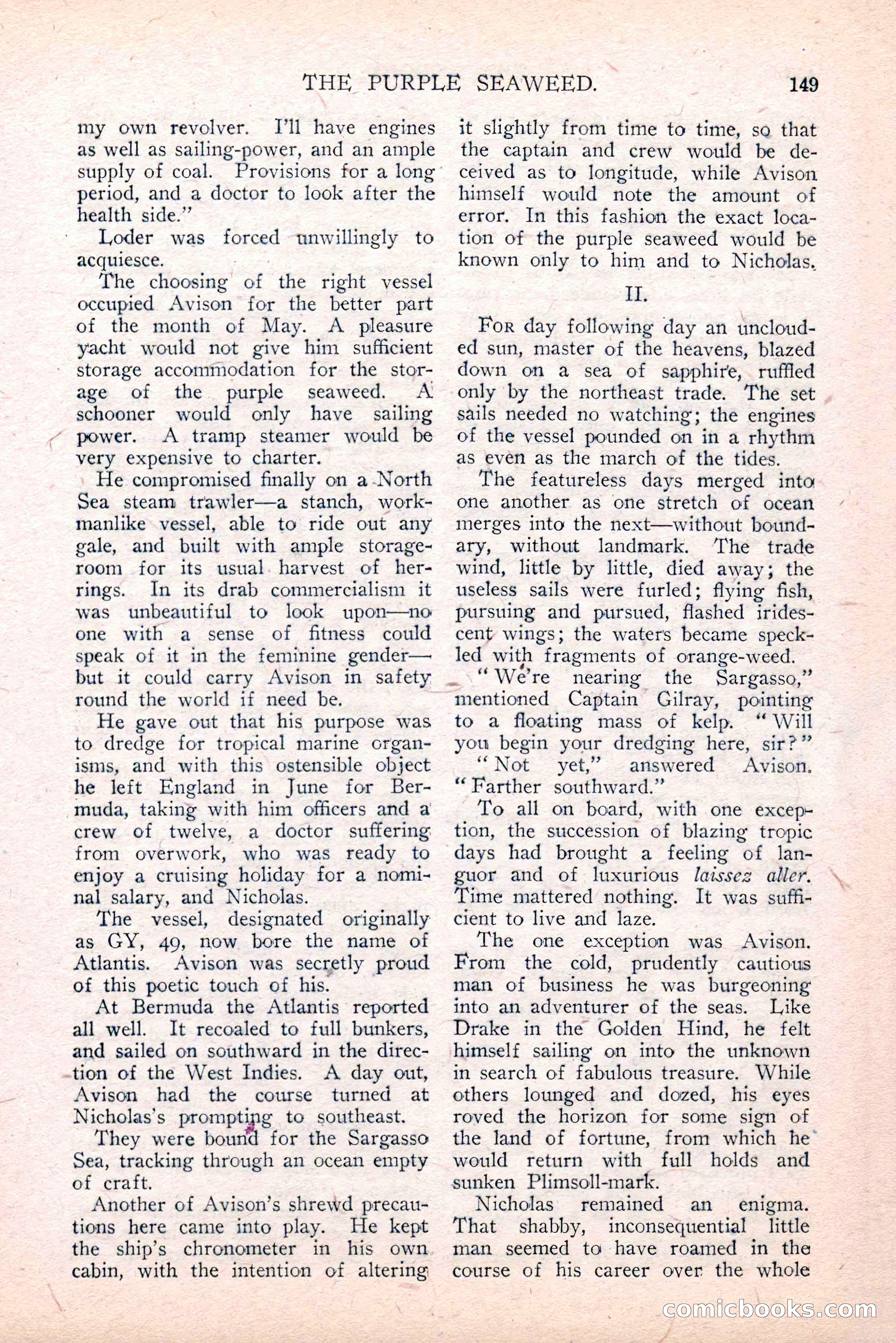 The Argosy, August 1914 — page 159 of 258