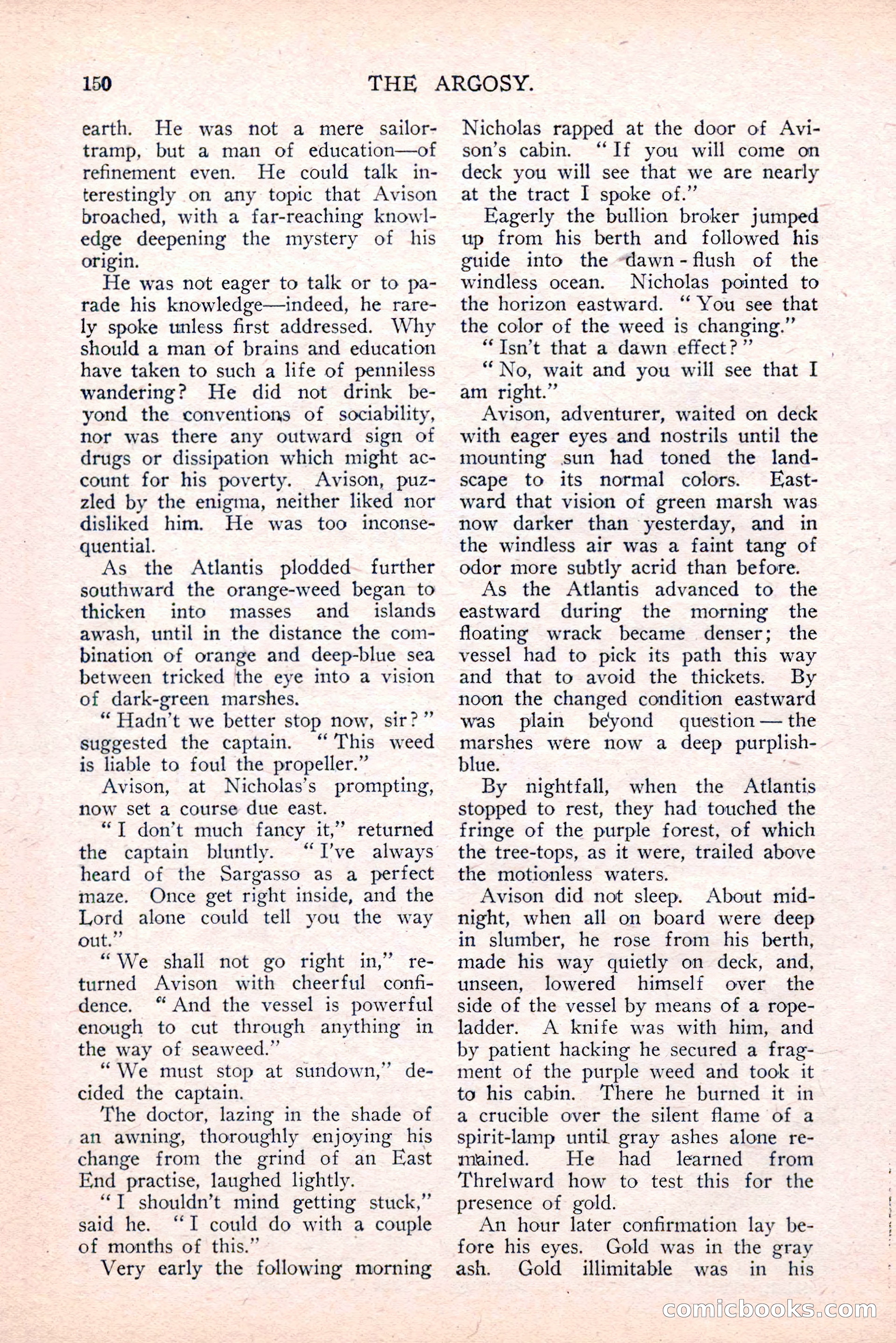 The Argosy, August 1914 — page 160 of 258