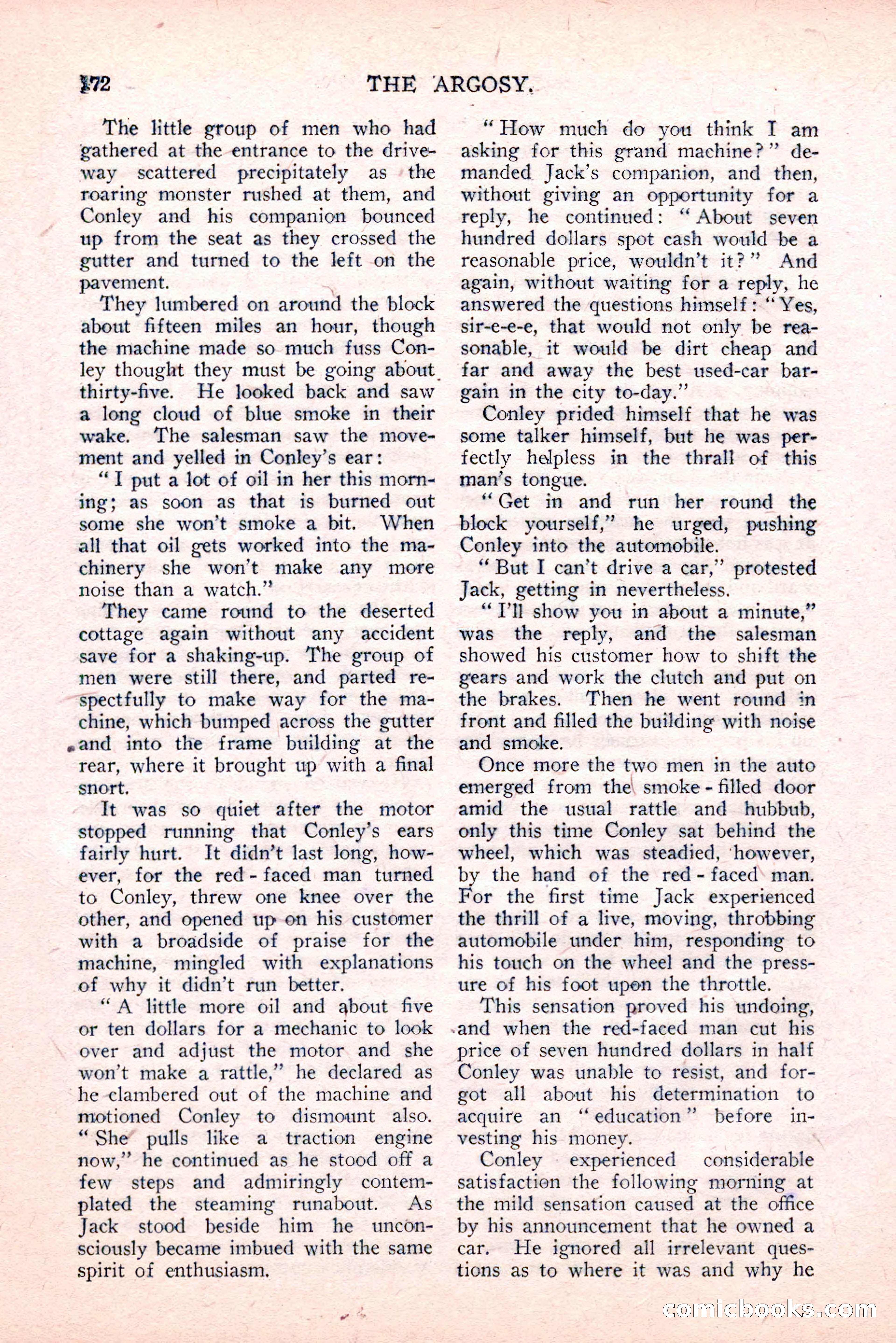 The Argosy, August 1914 — page 182 of 258