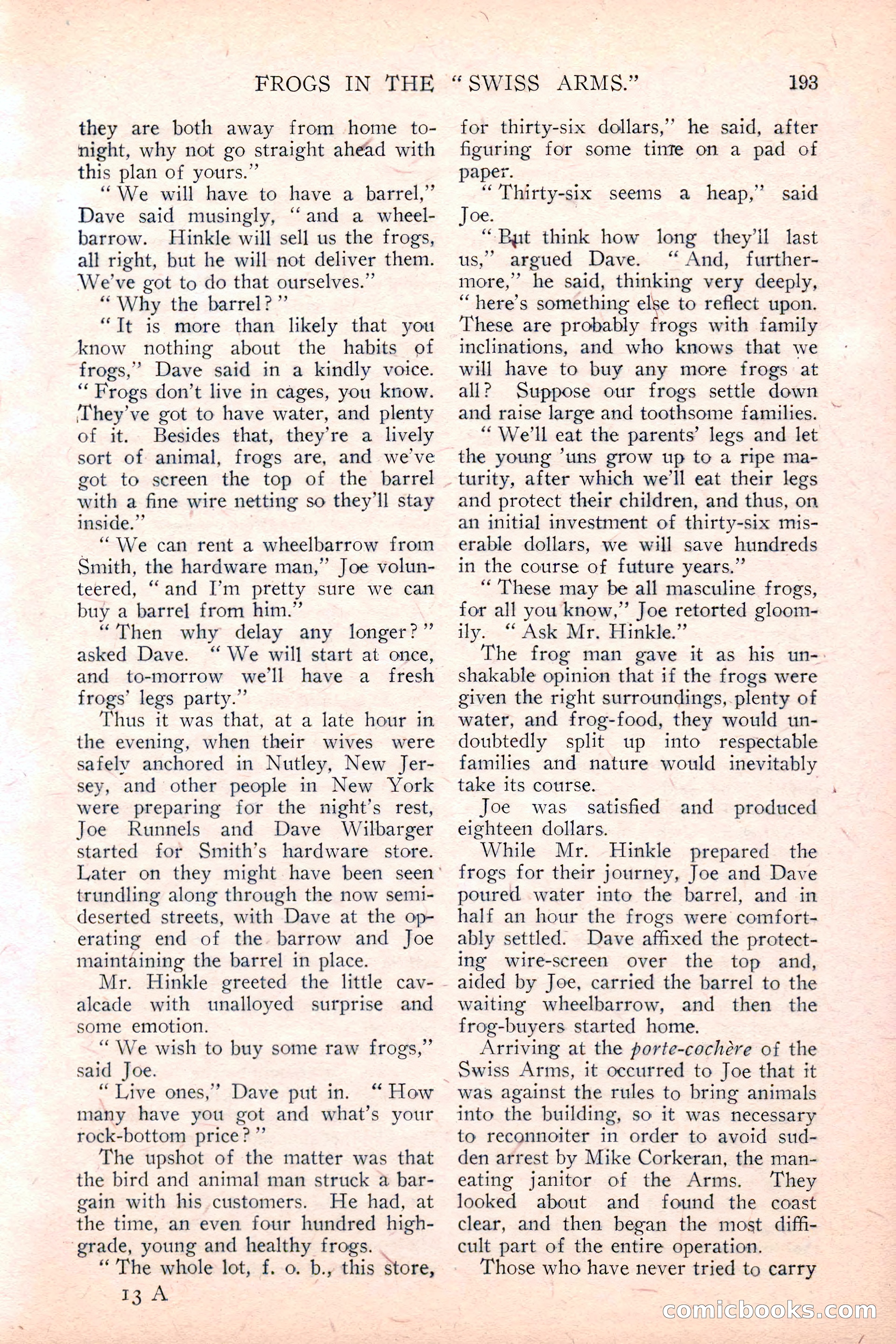 The Argosy, August 1914 — page 203 of 258