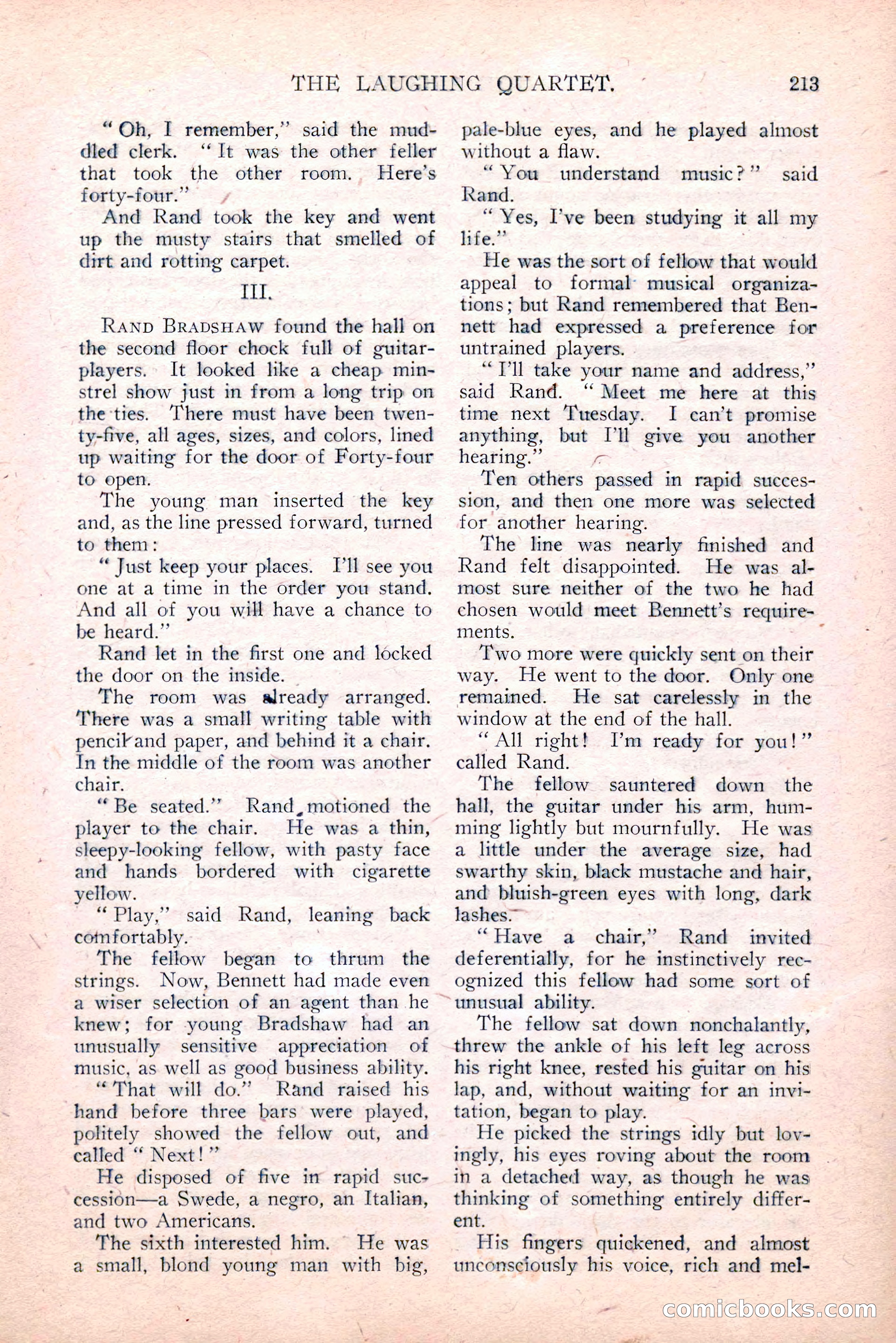 The Argosy, August 1914 — page 223 of 258
