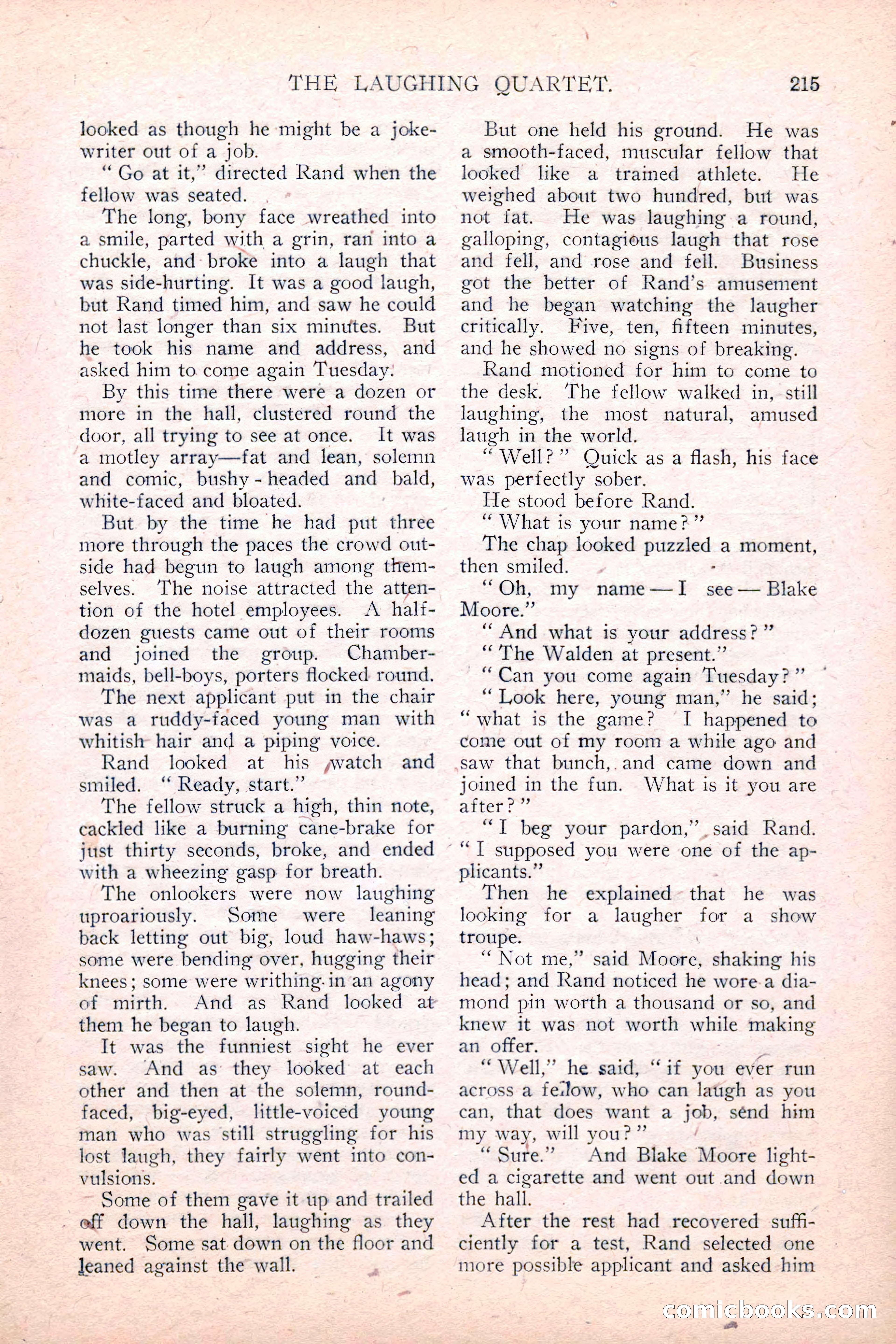The Argosy, August 1914 — page 225 of 258