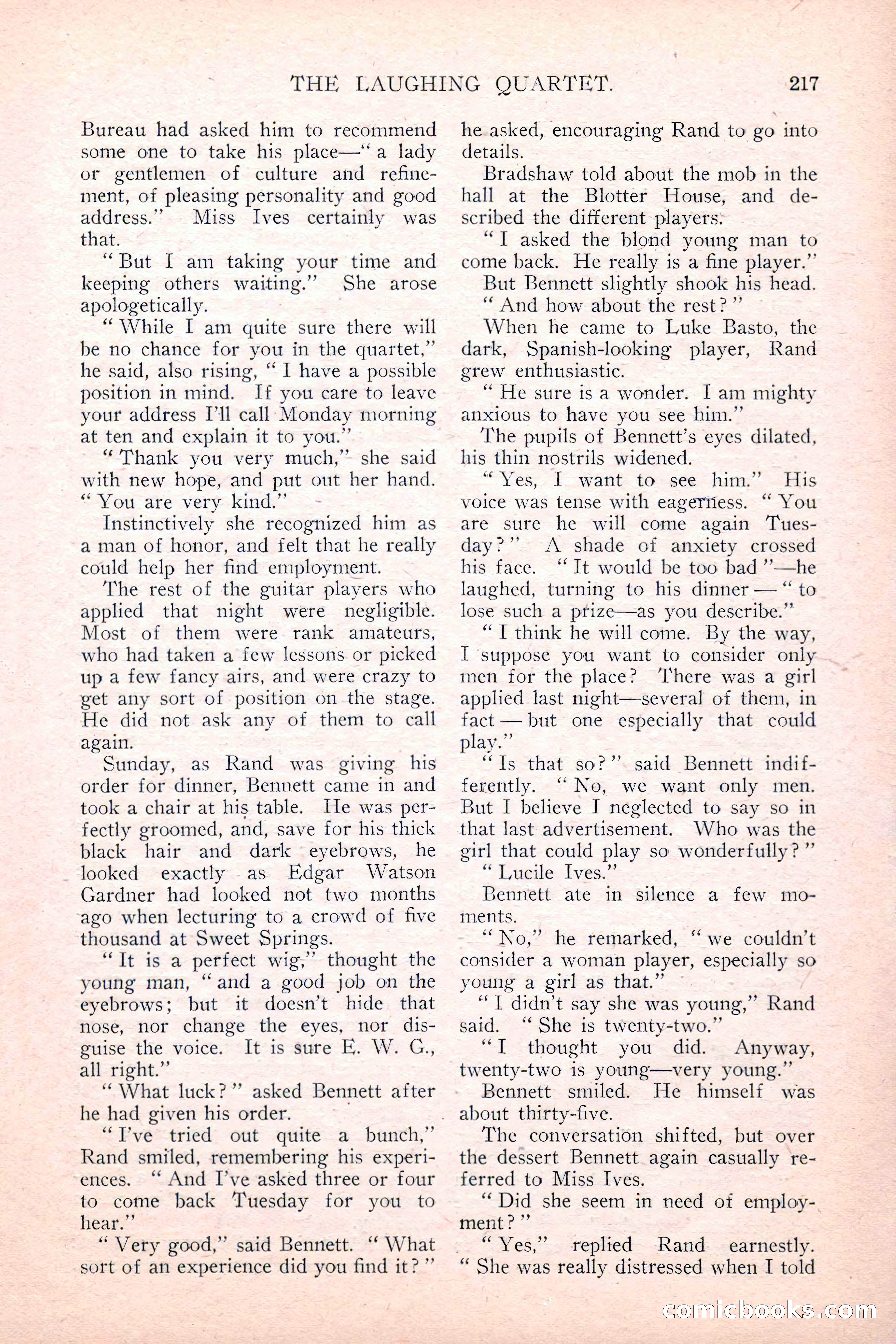 The Argosy, August 1914 — page 227 of 258
