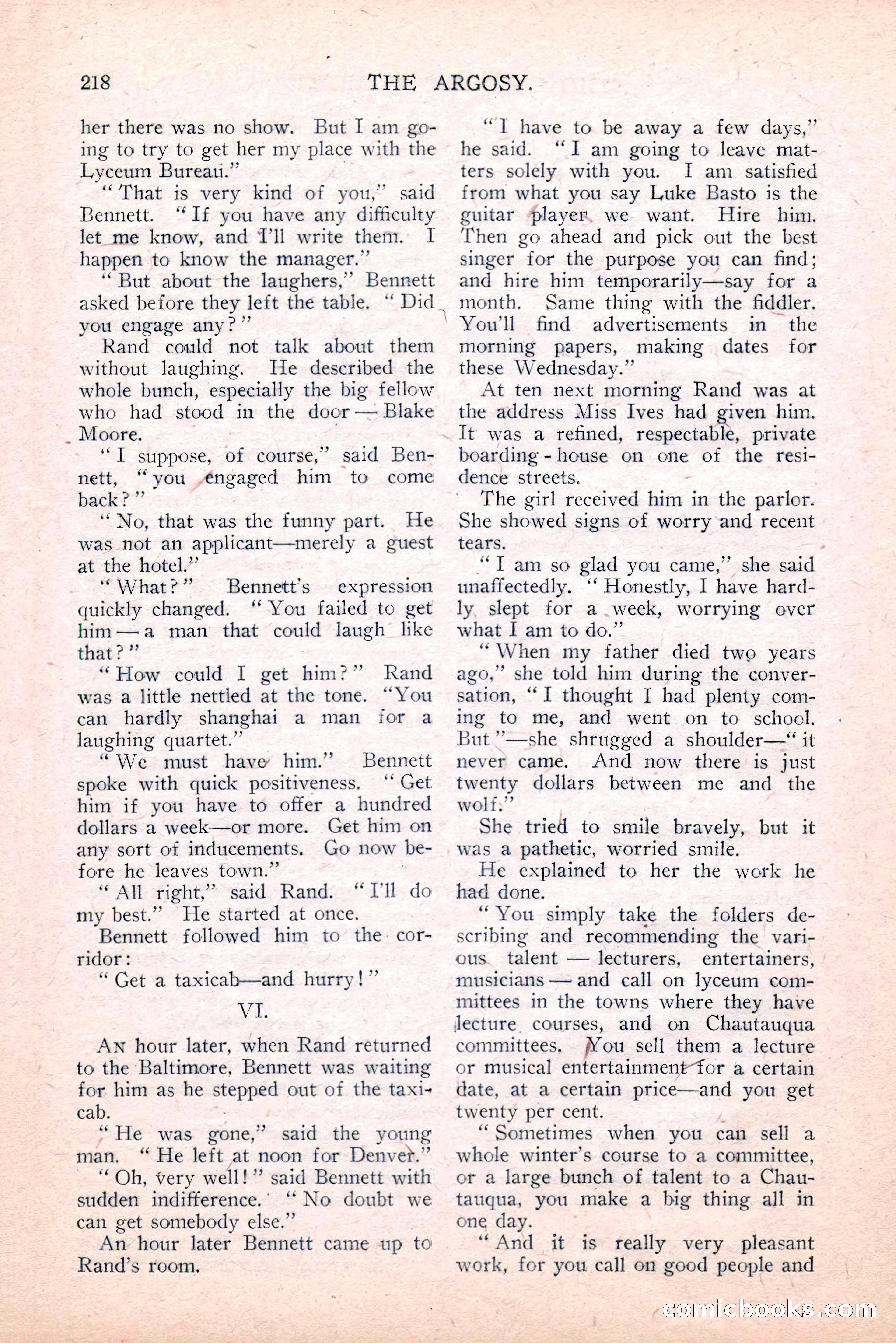 The Argosy, August 1914 — page 228 of 258