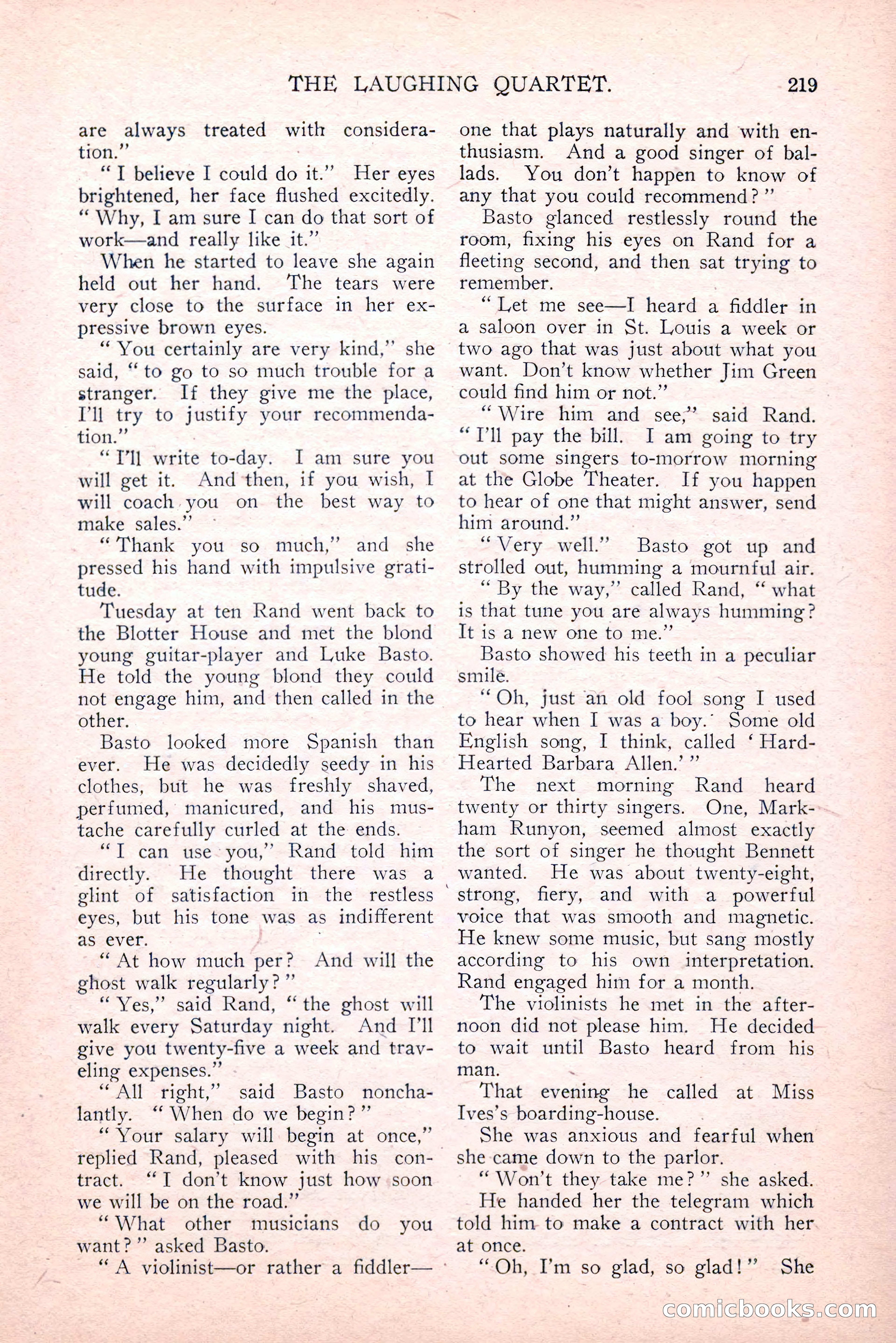 The Argosy, August 1914 — page 229 of 258