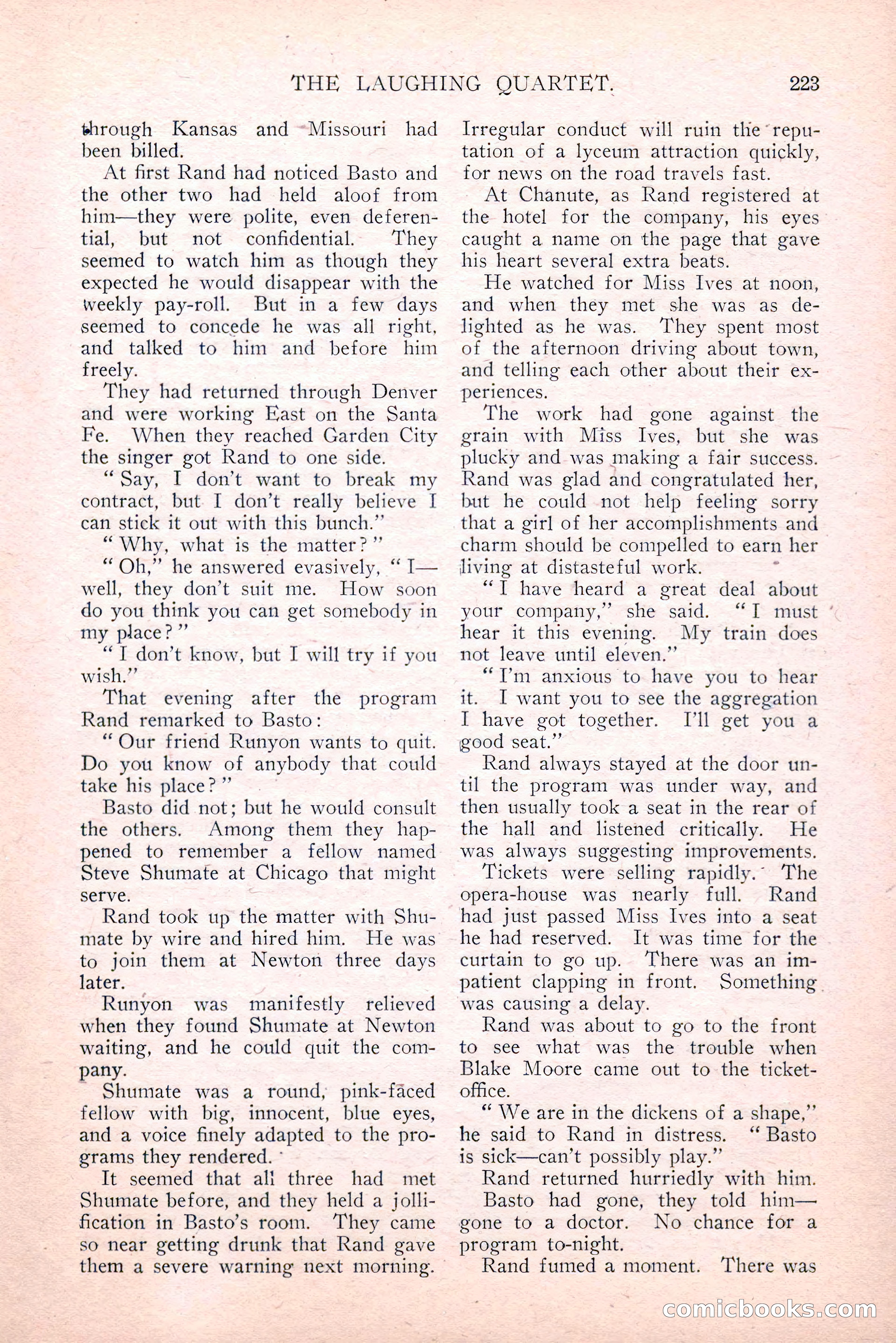 The Argosy, August 1914 — page 233 of 258