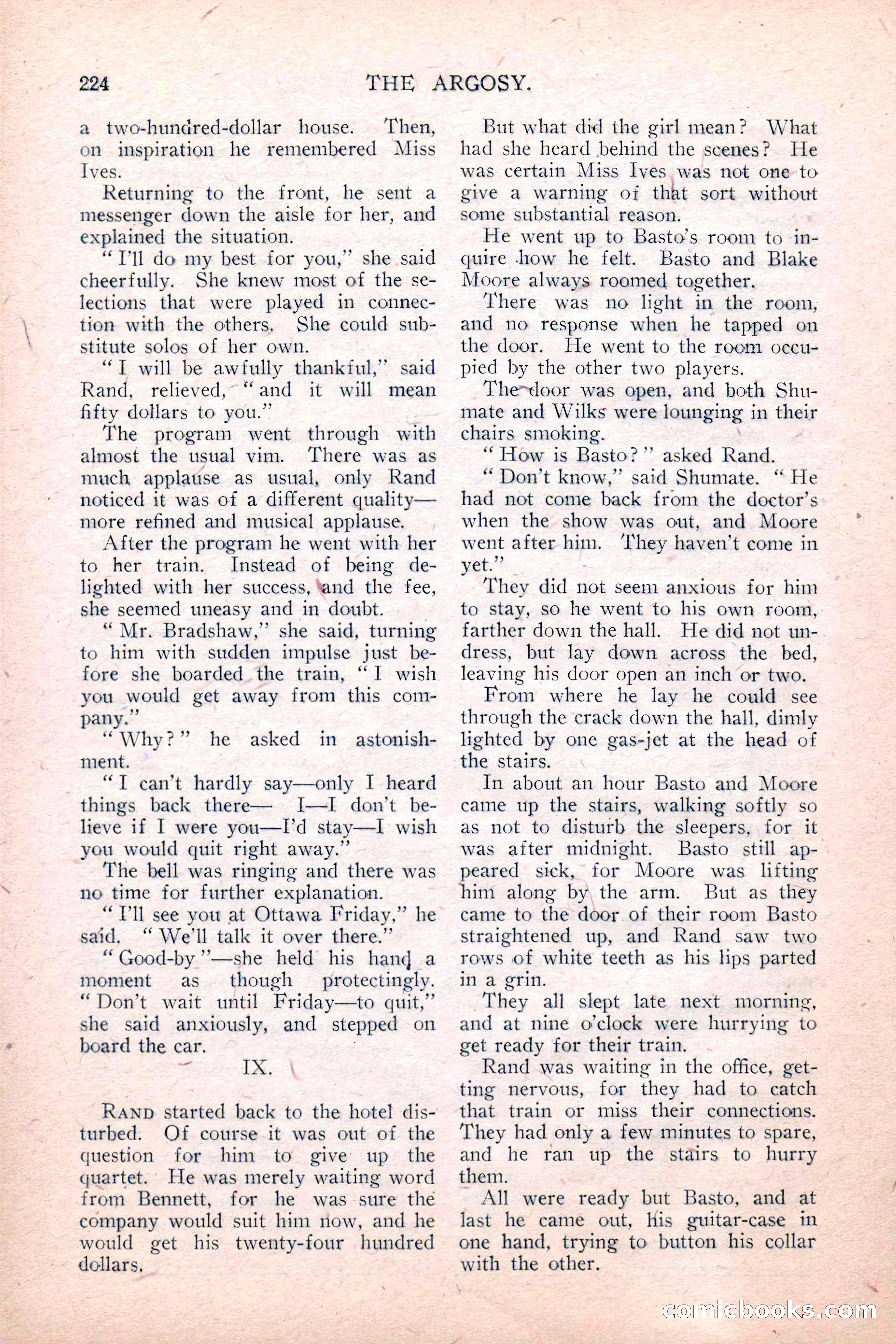 The Argosy, August 1914 — page 234 of 258