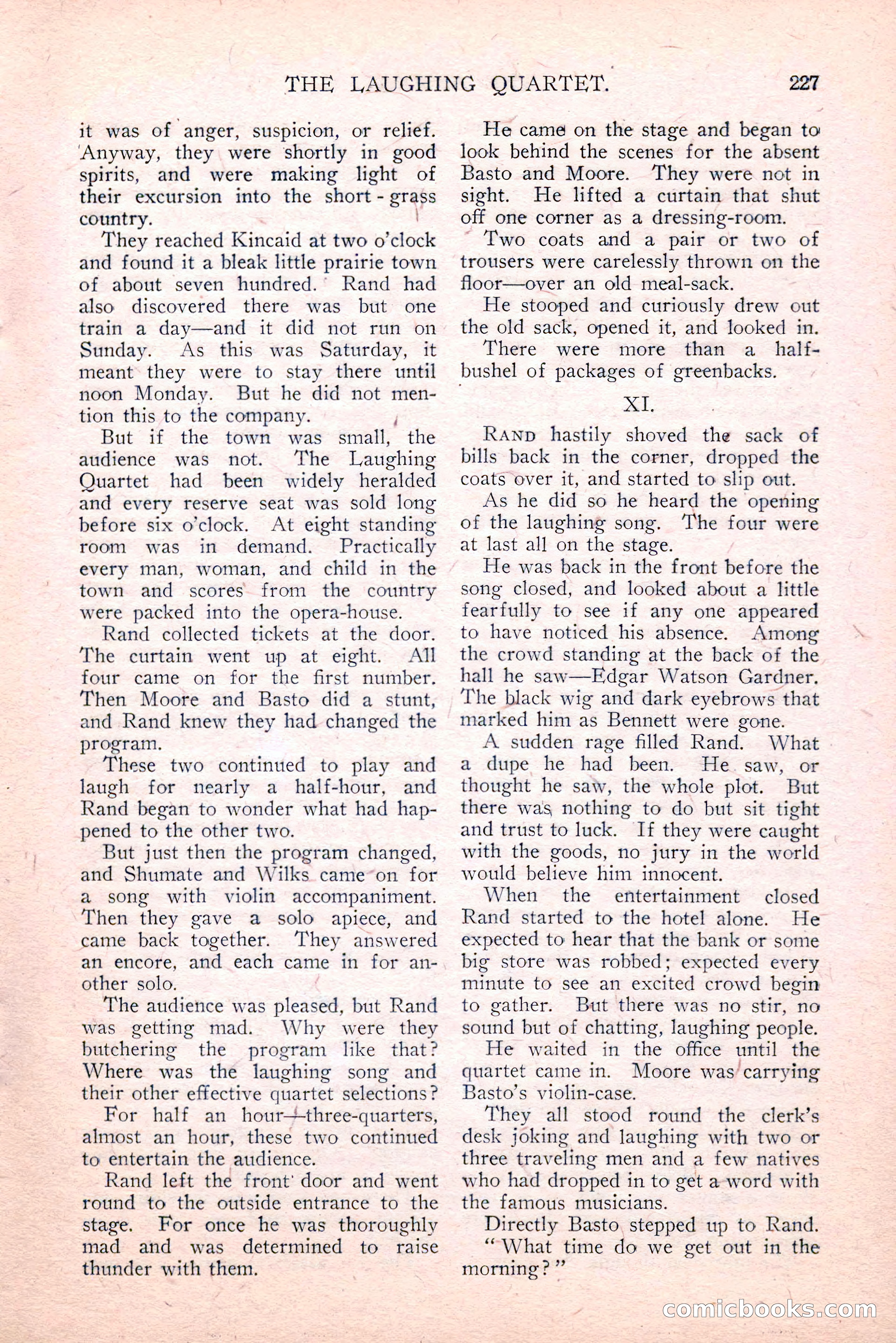 The Argosy, August 1914 — page 237 of 258