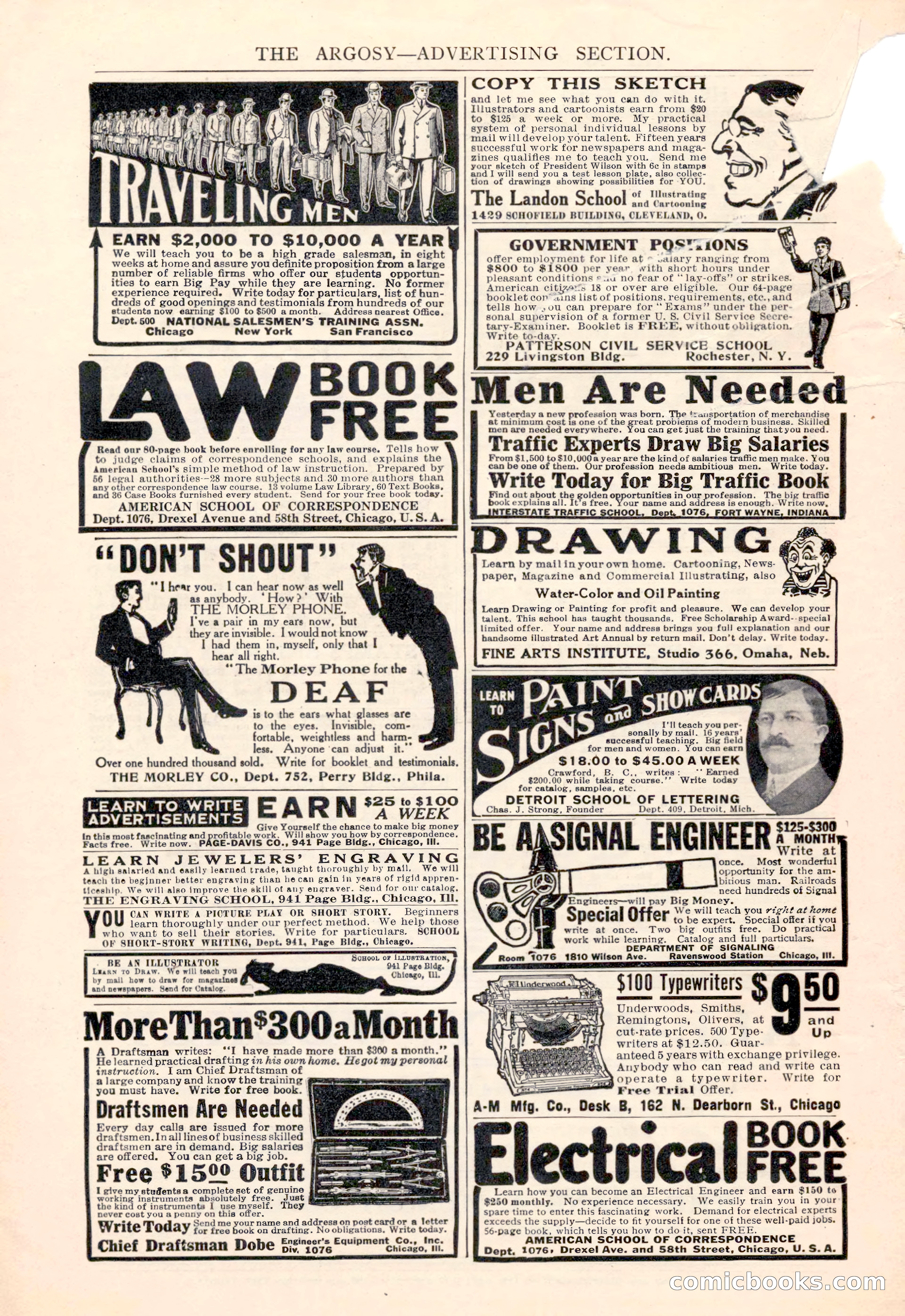 The Argosy, September 1915 — page 8 of 246