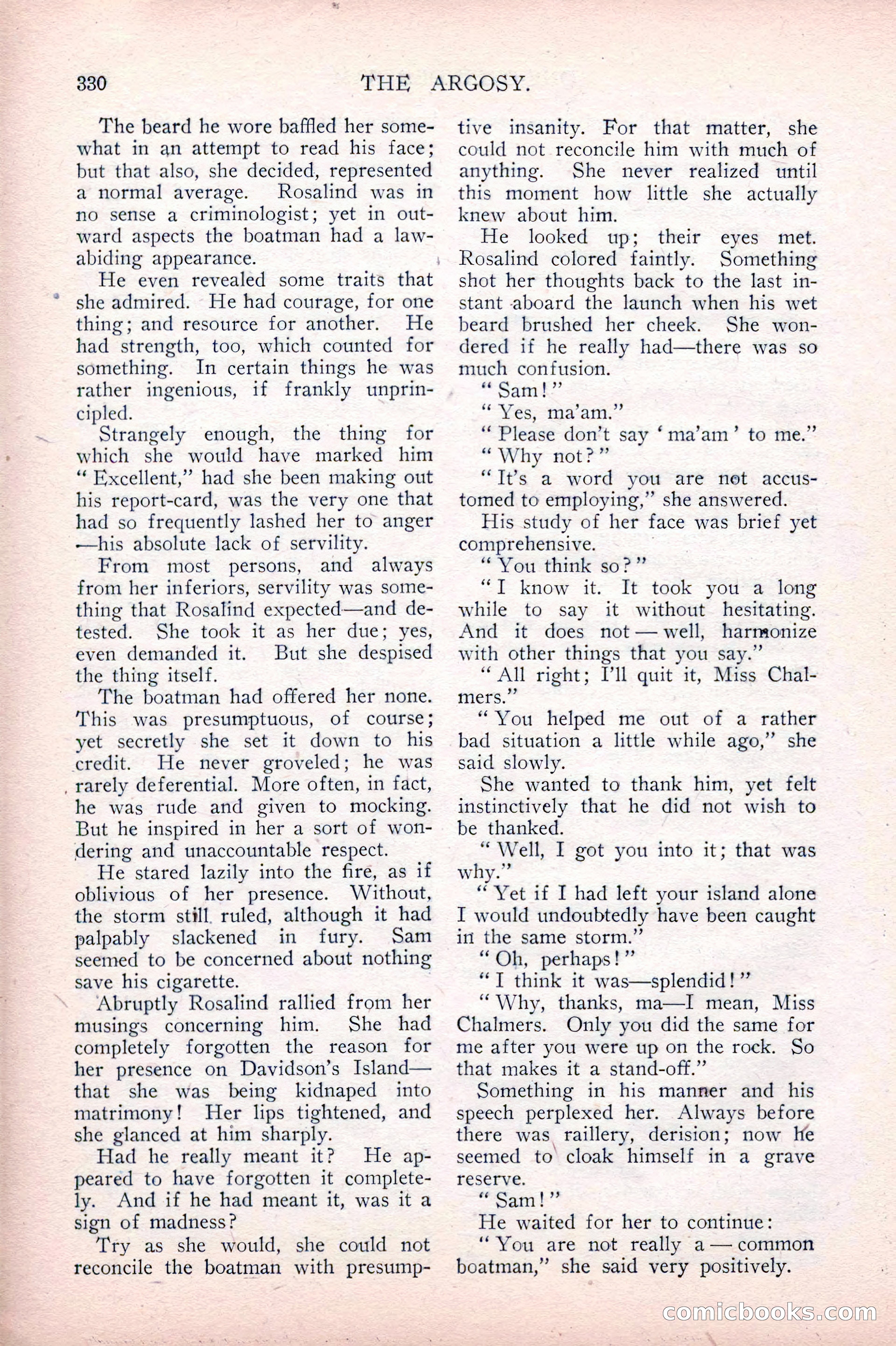 The Argosy, September 1915 — page 116 of 246