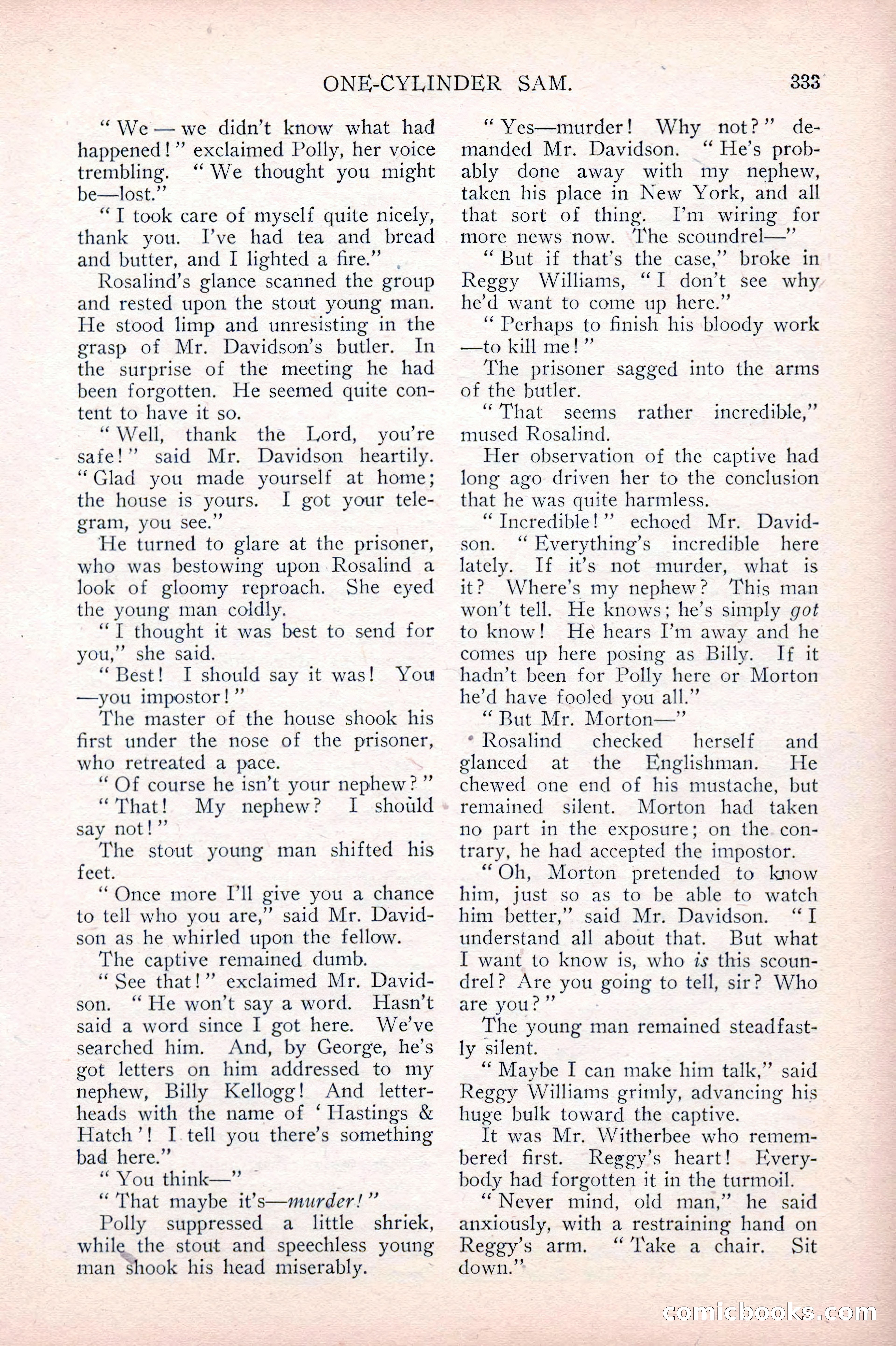 The Argosy, September 1915 — page 119 of 246