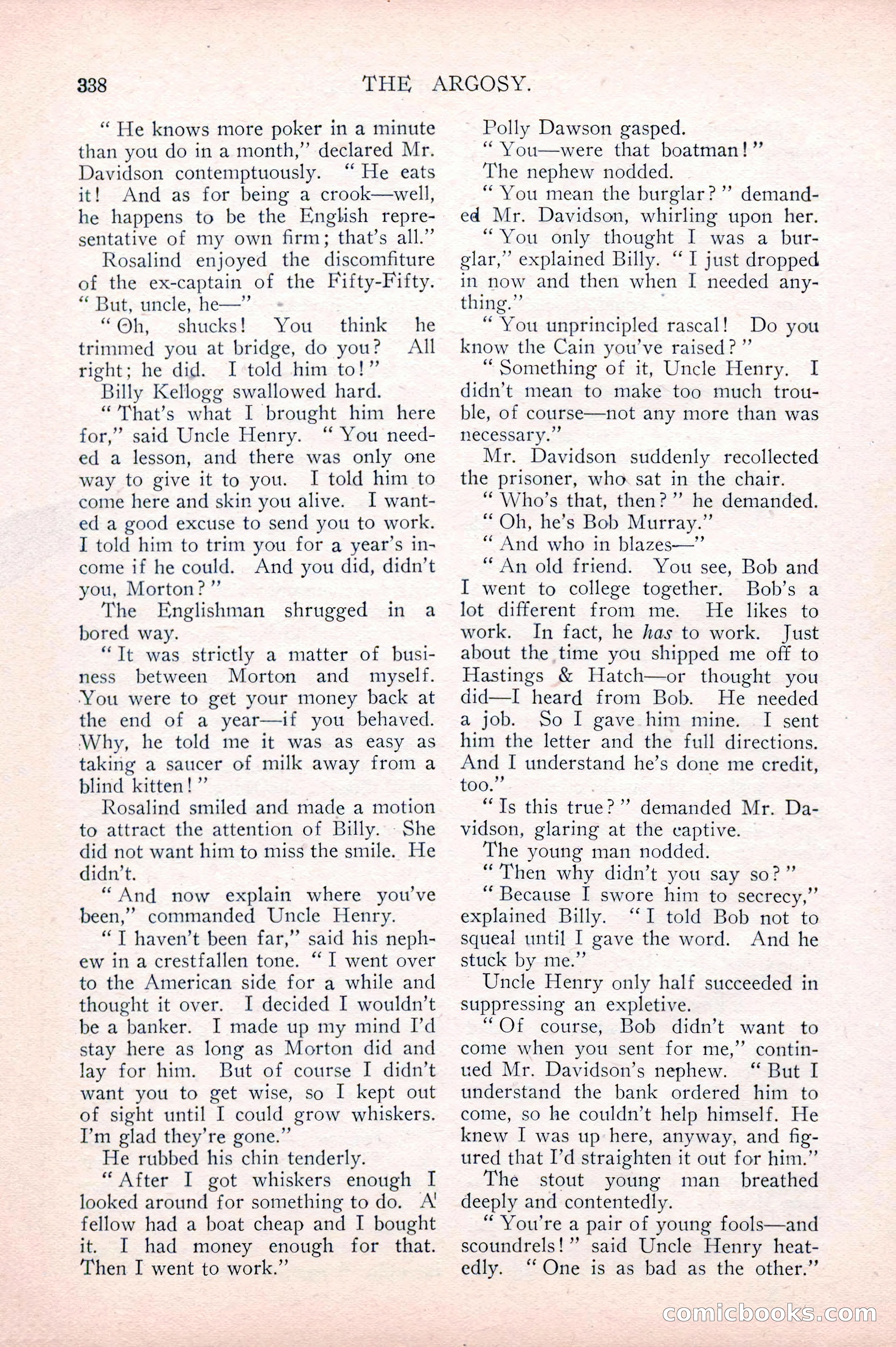 The Argosy, September 1915 — page 124 of 246