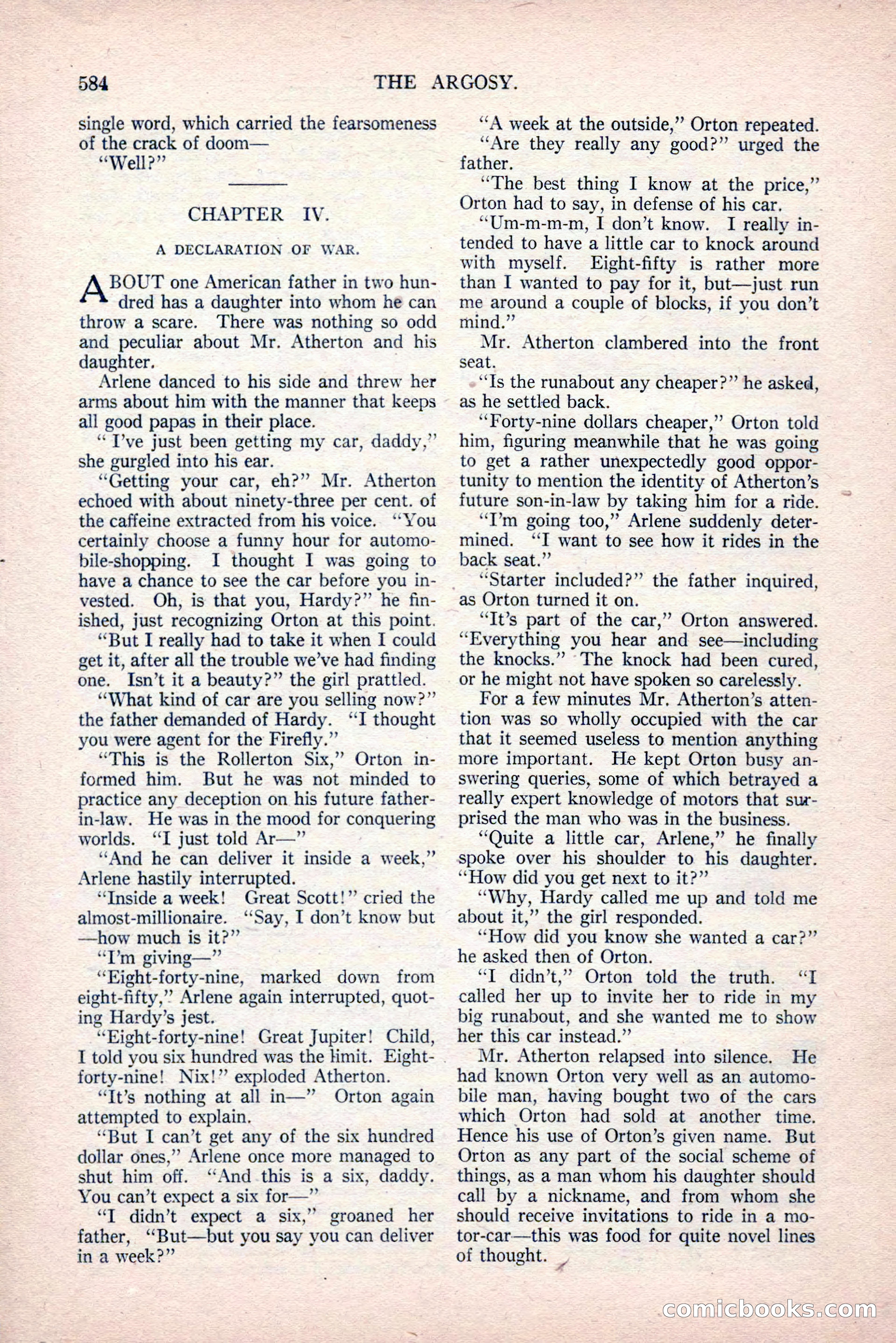 The Argosy, Vol. 81, No. 4 — page 18 of 216