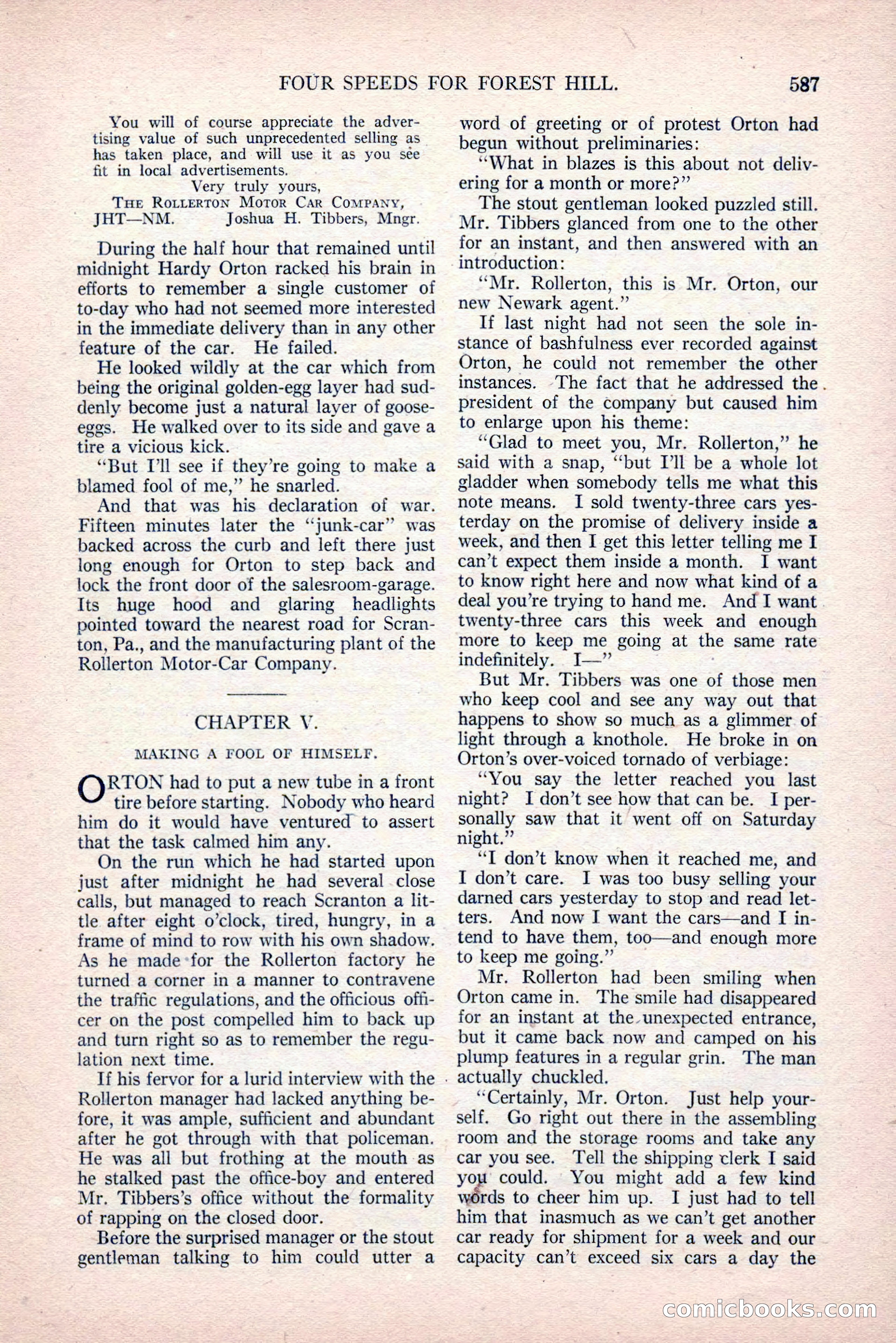 The Argosy, Vol. 81, No. 4 — page 21 of 216