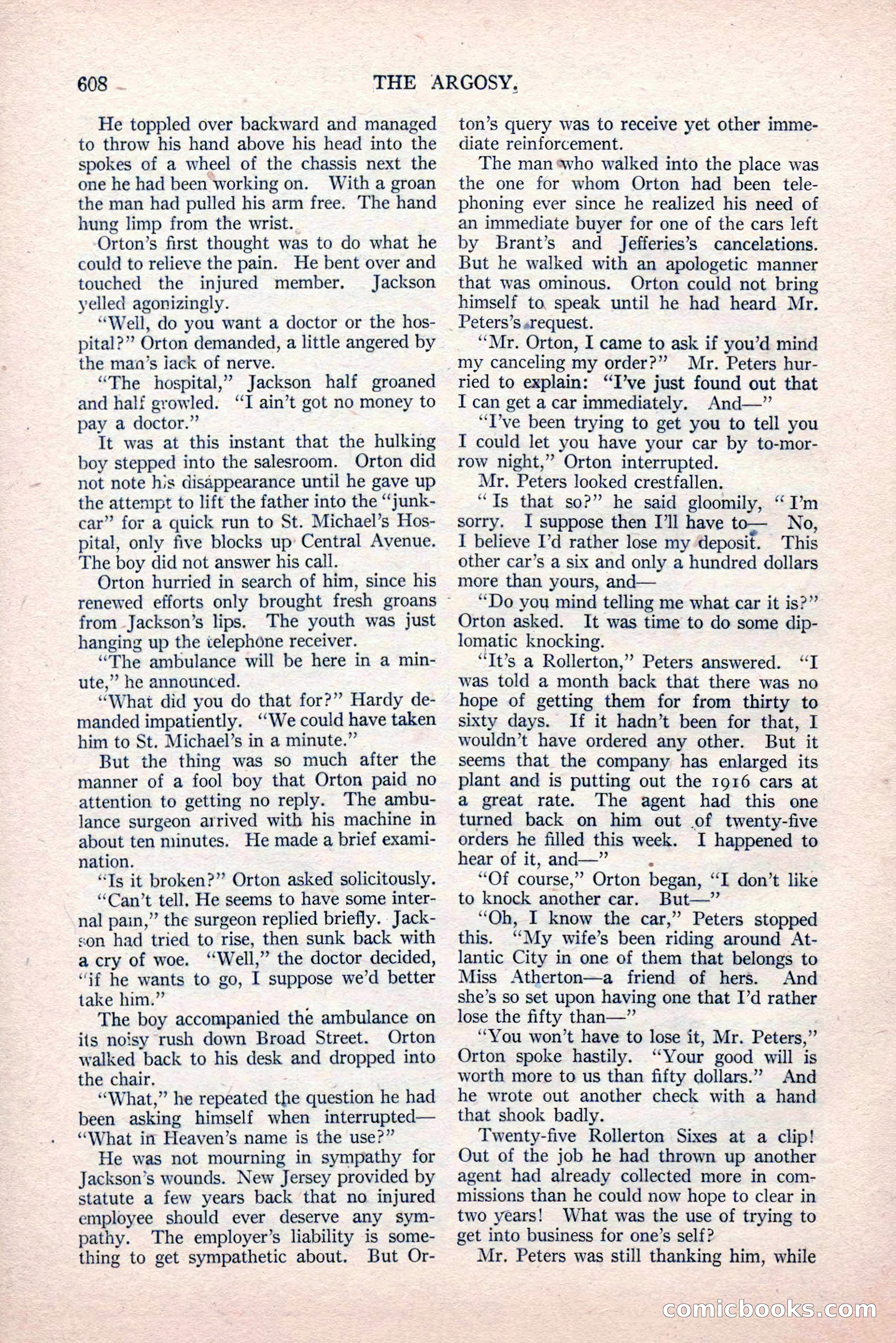 The Argosy, Vol. 81, No. 4 — page 42 of 216