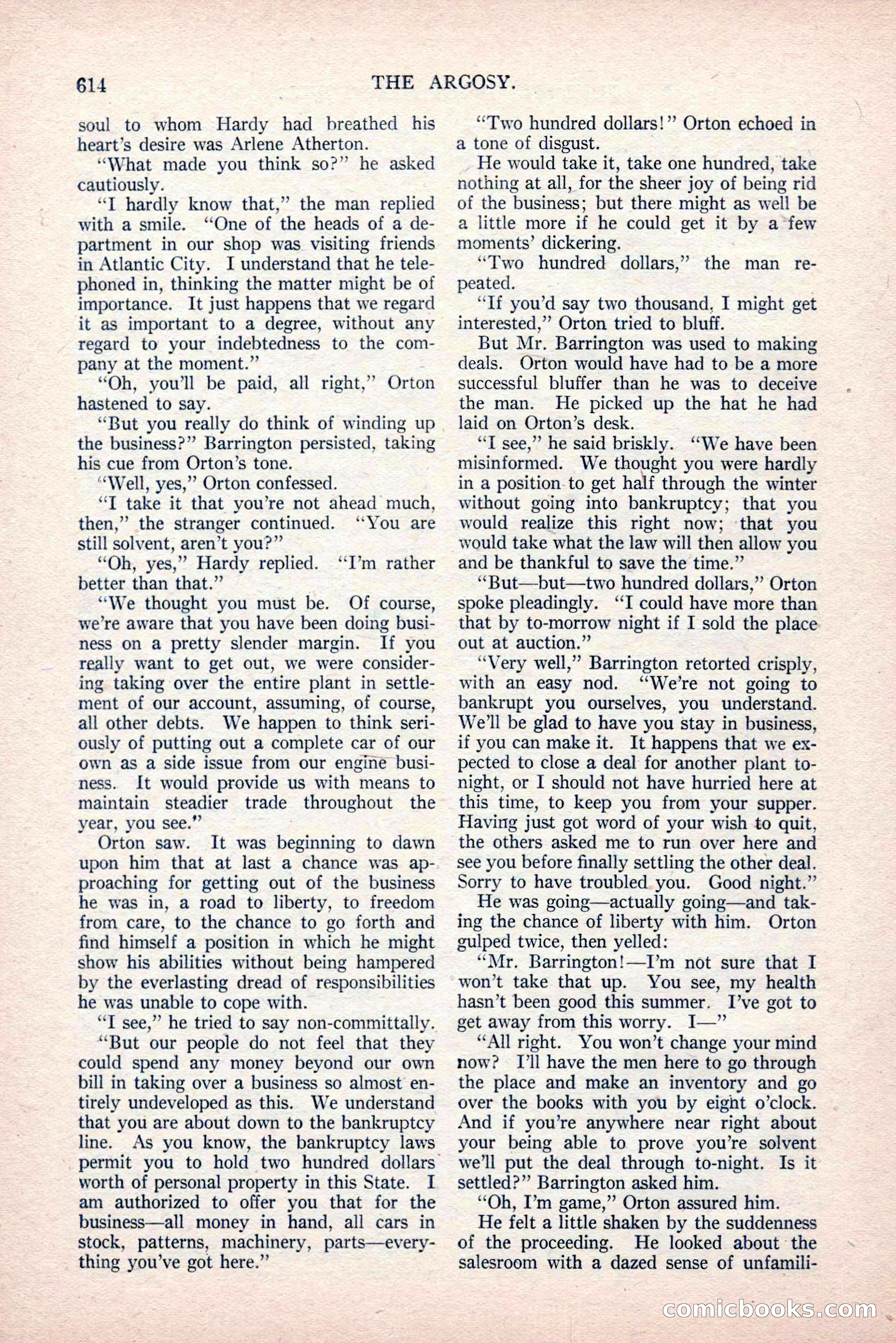 The Argosy, Vol. 81, No. 4 — page 48 of 216