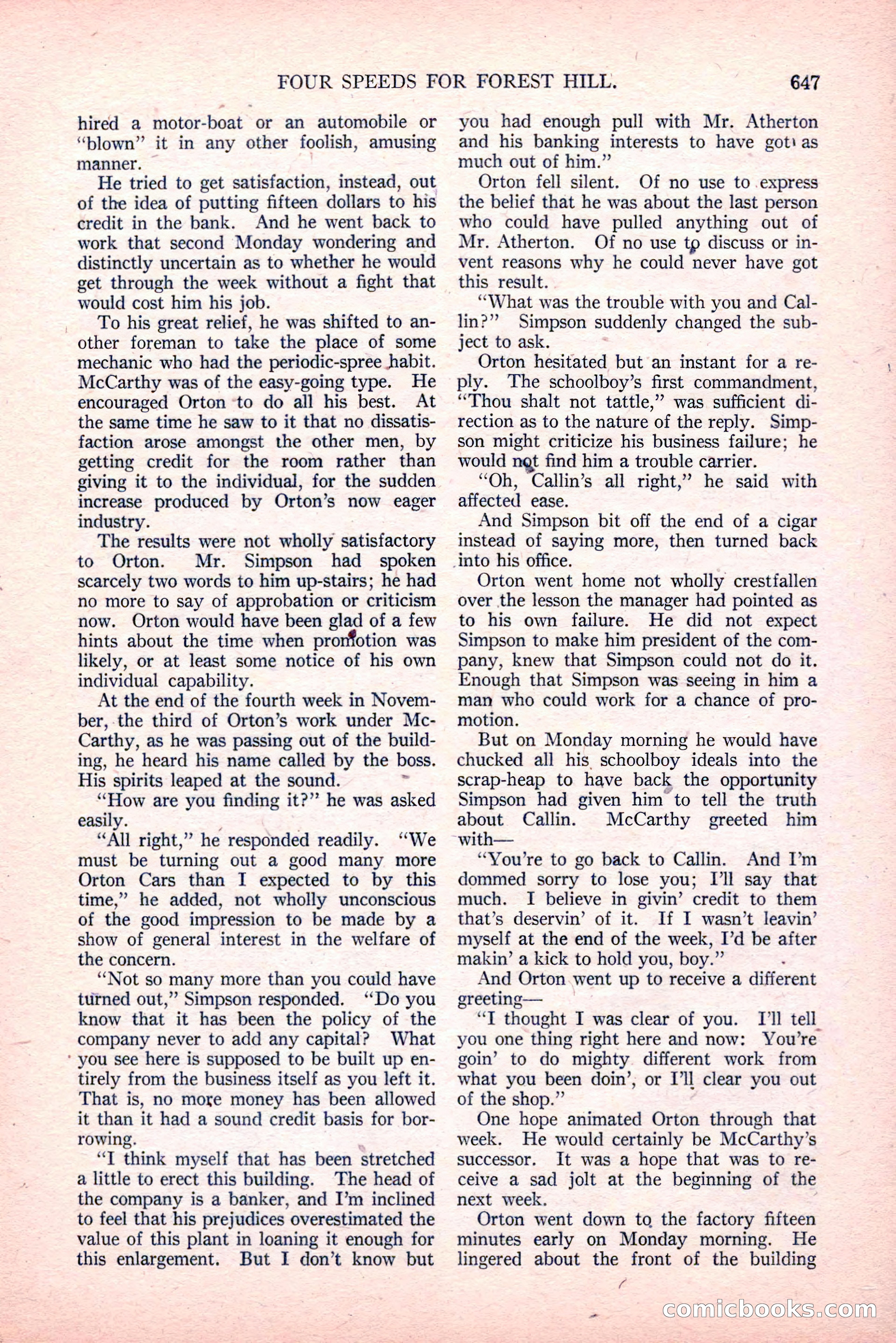 The Argosy, Vol. 81, No. 4 — page 81 of 216