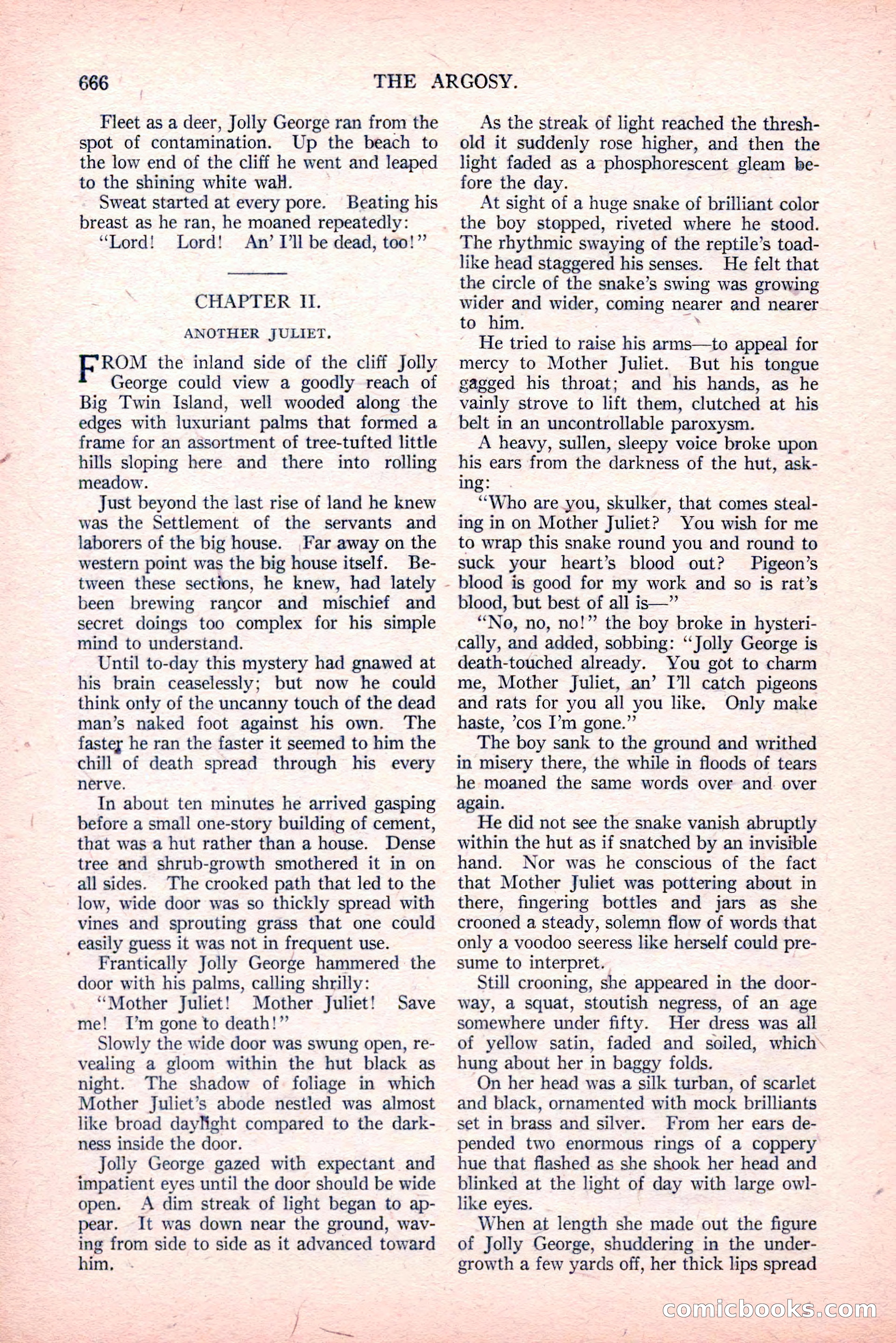 The Argosy, Vol. 81, No. 4 — page 100 of 216