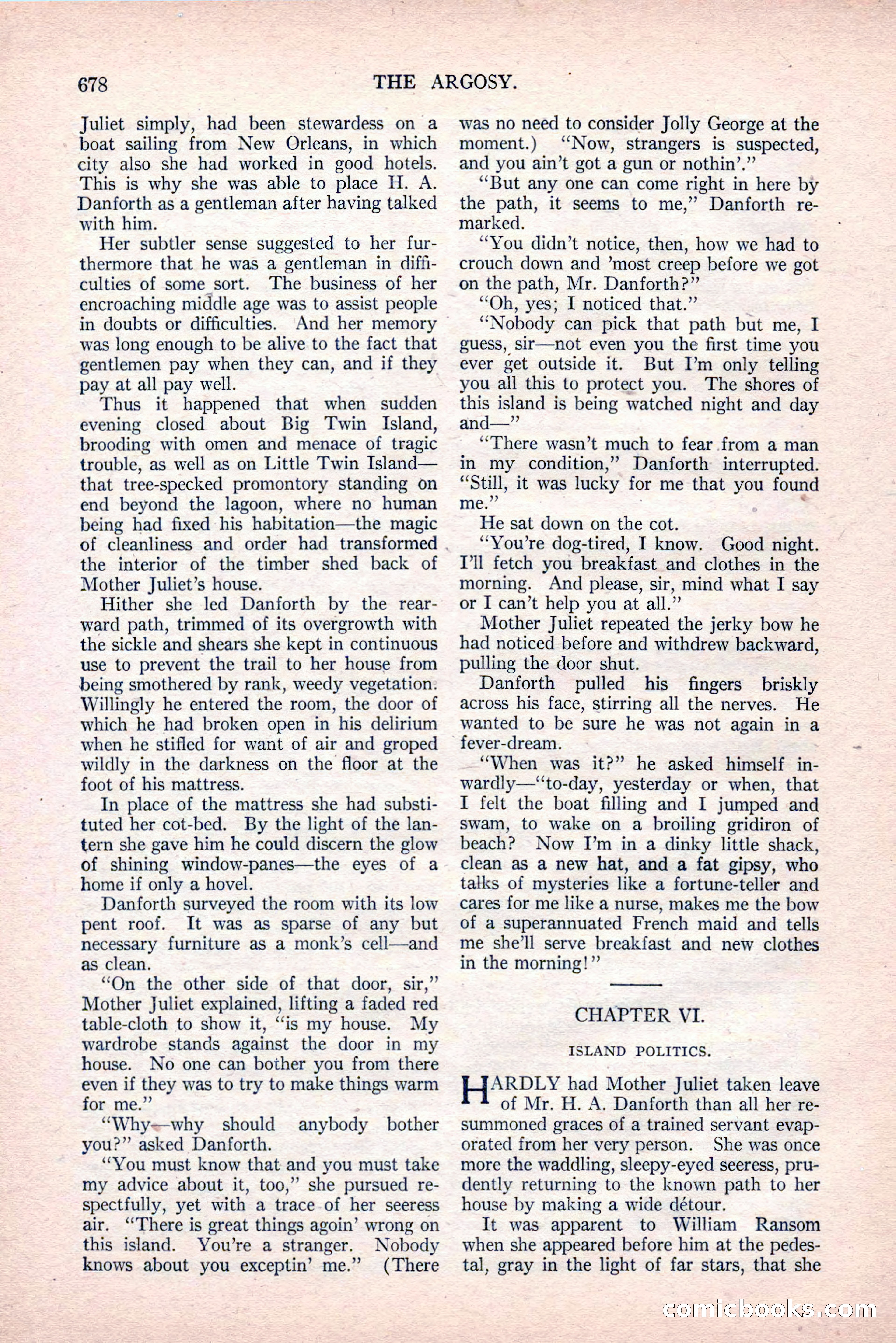 The Argosy, Vol. 81, No. 4 — page 112 of 216