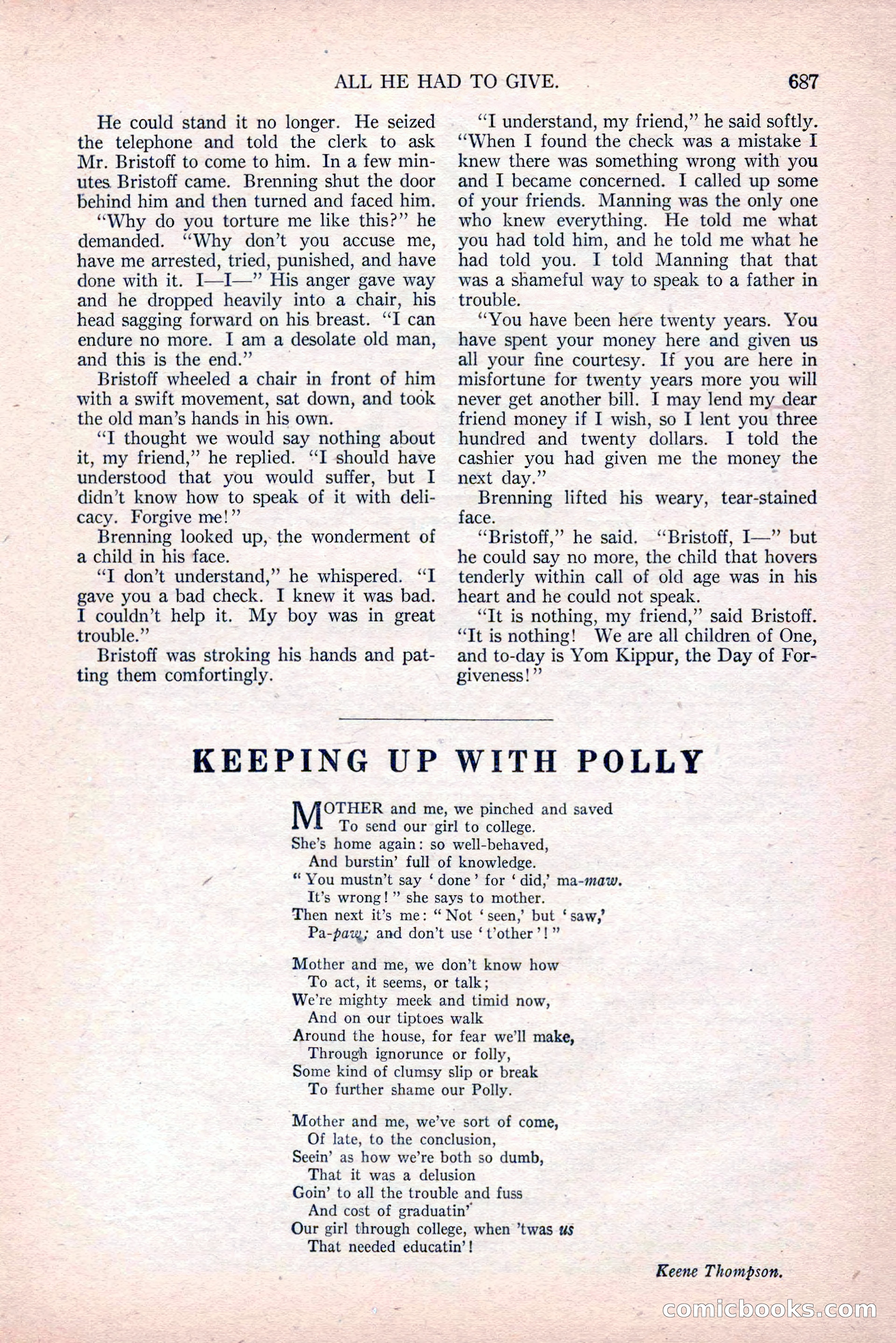 The Argosy, Vol. 81, No. 4 — page 121 of 216