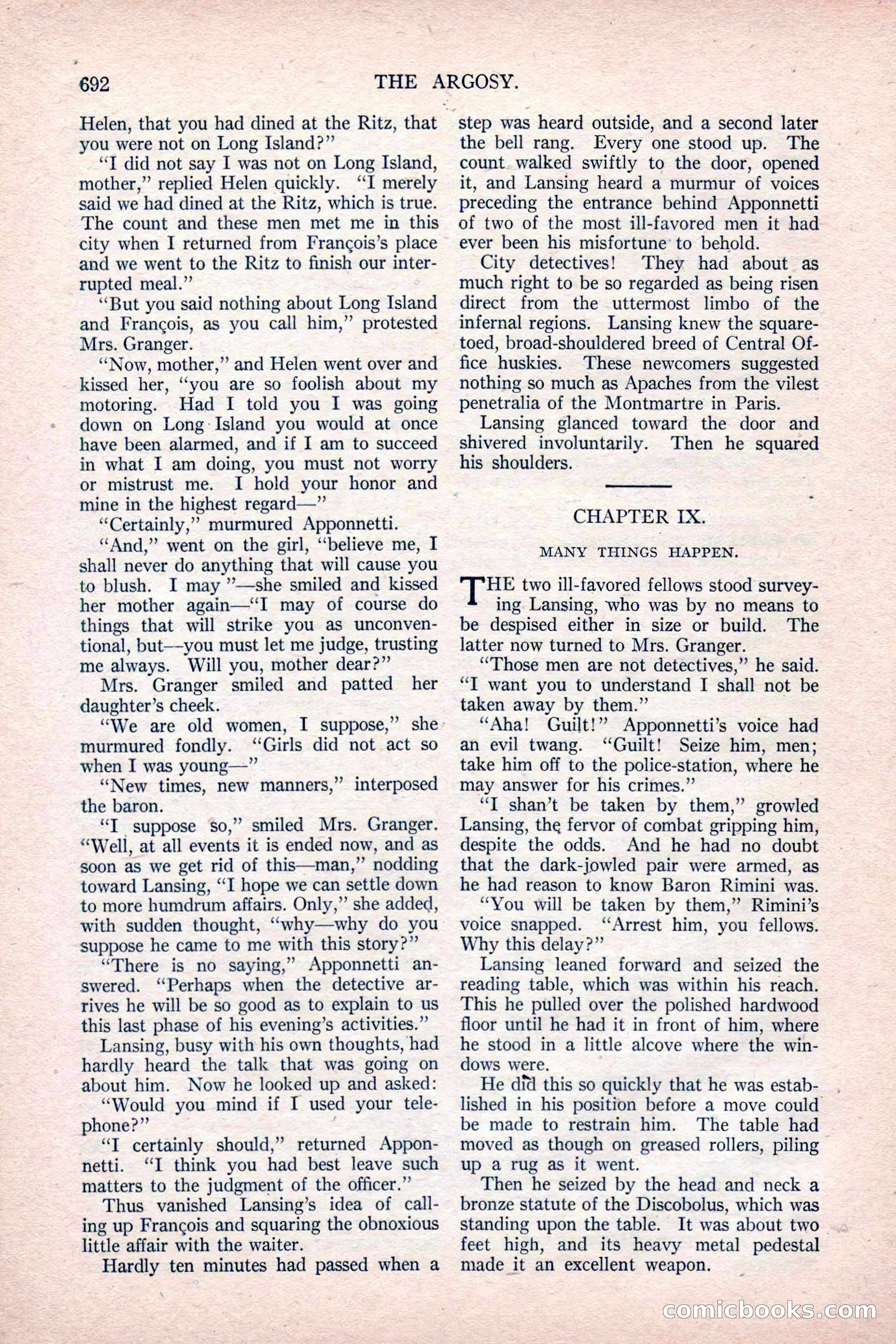 The Argosy, Vol. 81, No. 4 — page 126 of 216