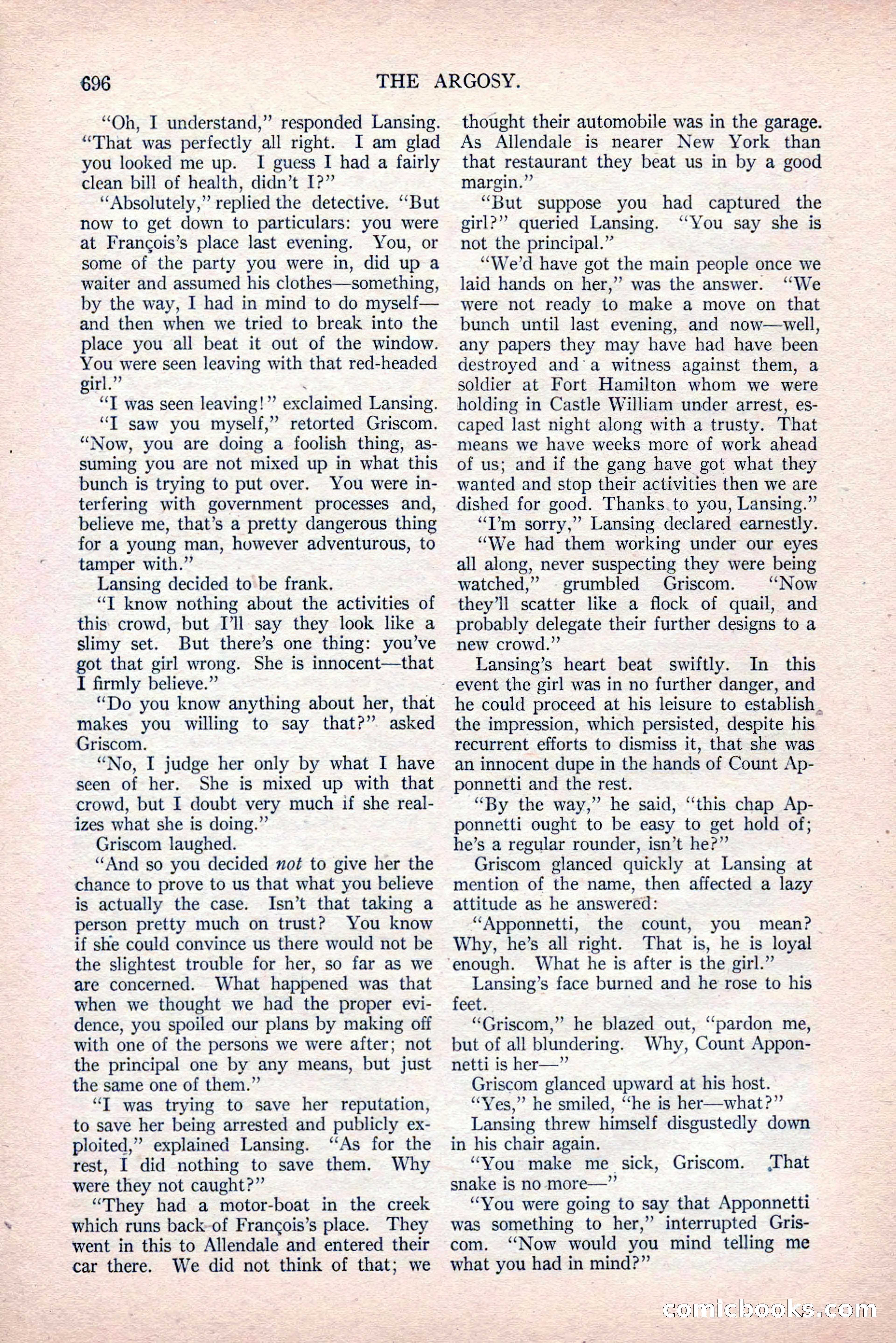 The Argosy, Vol. 81, No. 4 — page 130 of 216