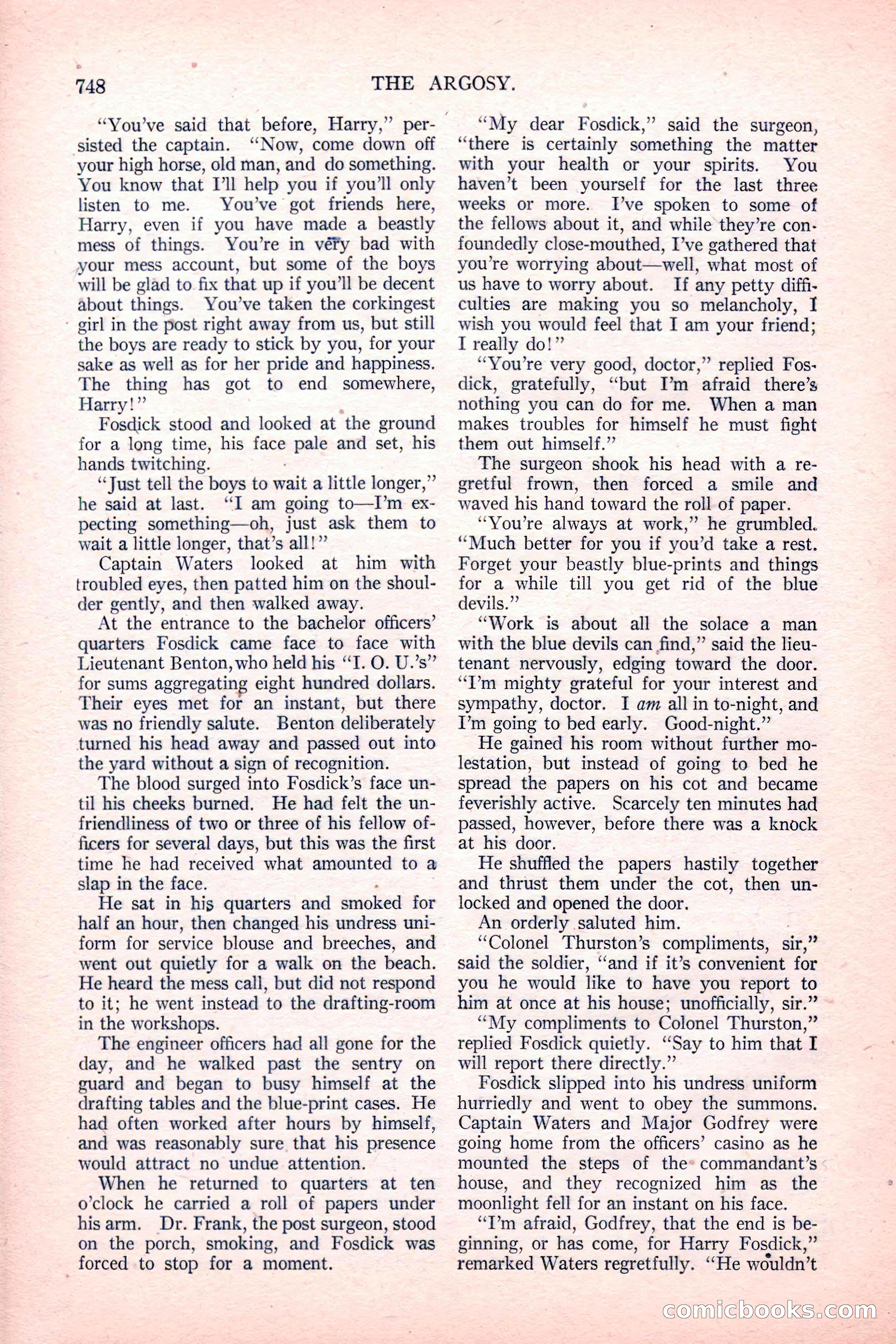 The Argosy, Vol. 81, No. 4 — page 182 of 216
