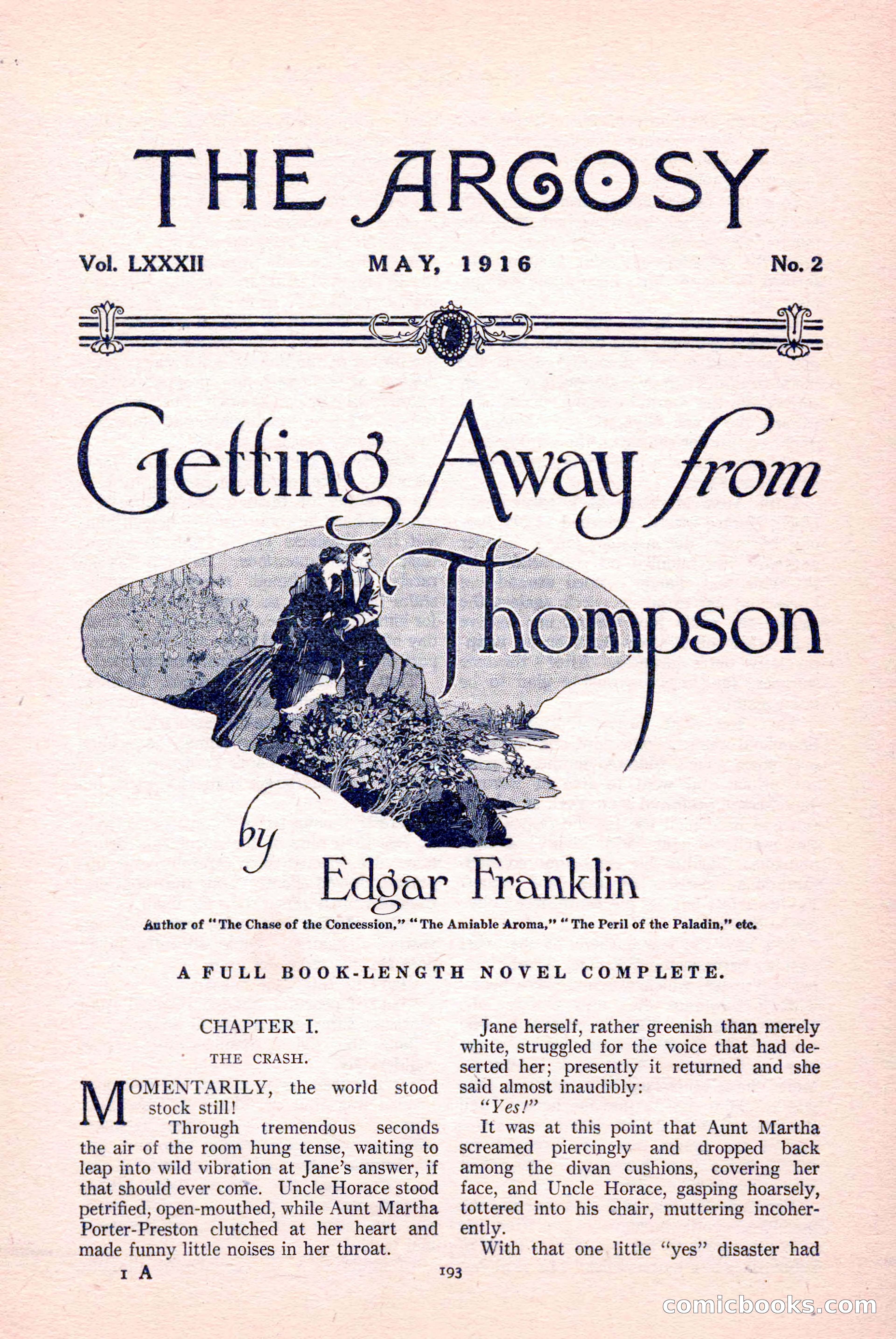 The Argosy, Vol. 82 No. 2 — page 11 of 216