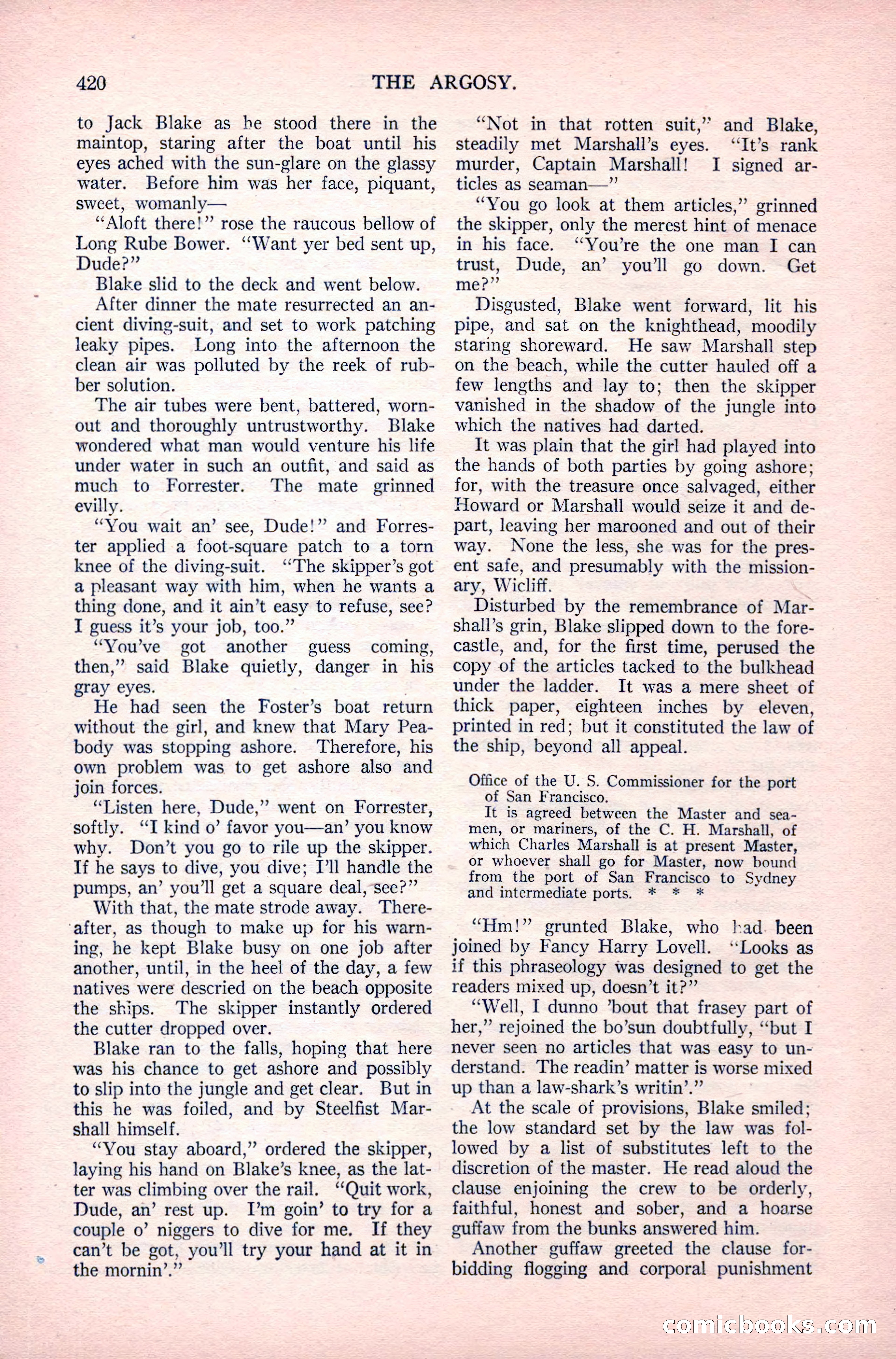 The Argosy, Vol. 82, No. 3 — page 46 of 212